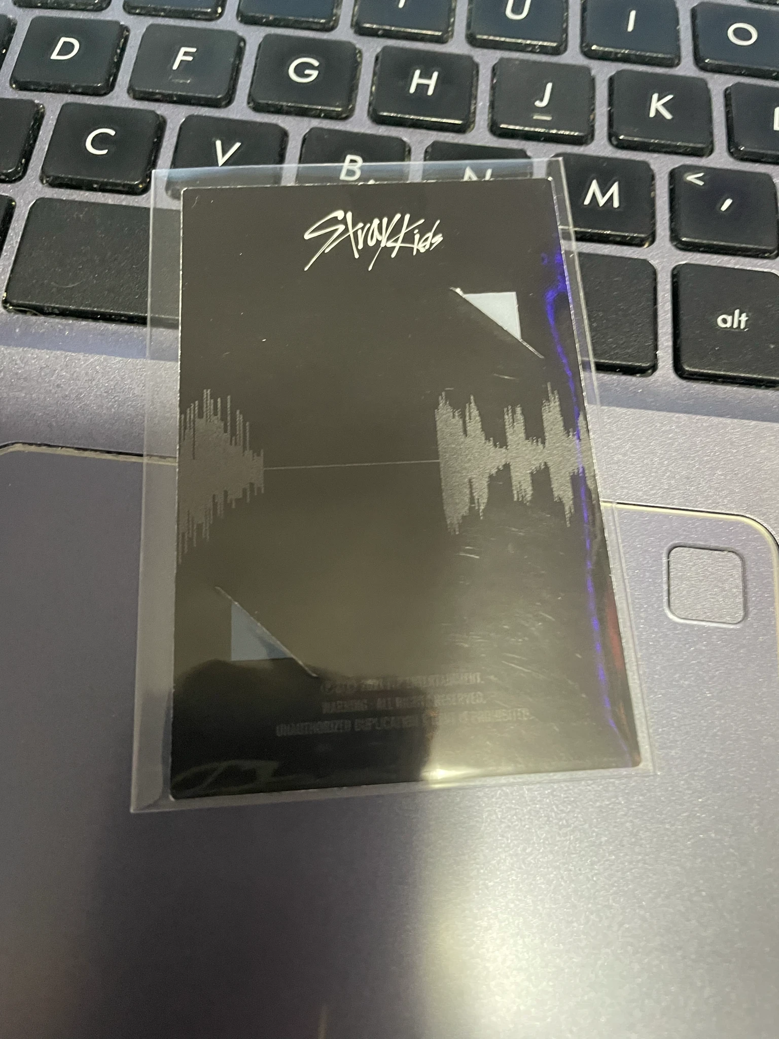 Stray Kids Changbin Stray Kids - Changbin - NOEASY Album album photocard first press only frame photocard standard version limited edition listing photo 2