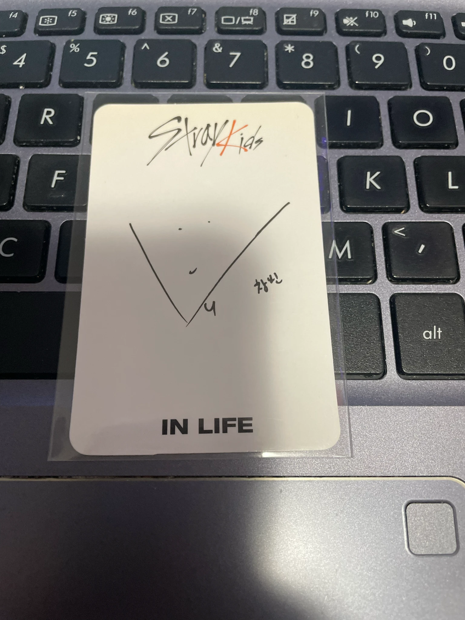 Stray Kids Changbin Stray Kids - Changbin - In Life Album yizhiyu video call fansign round 1 listing photo 2