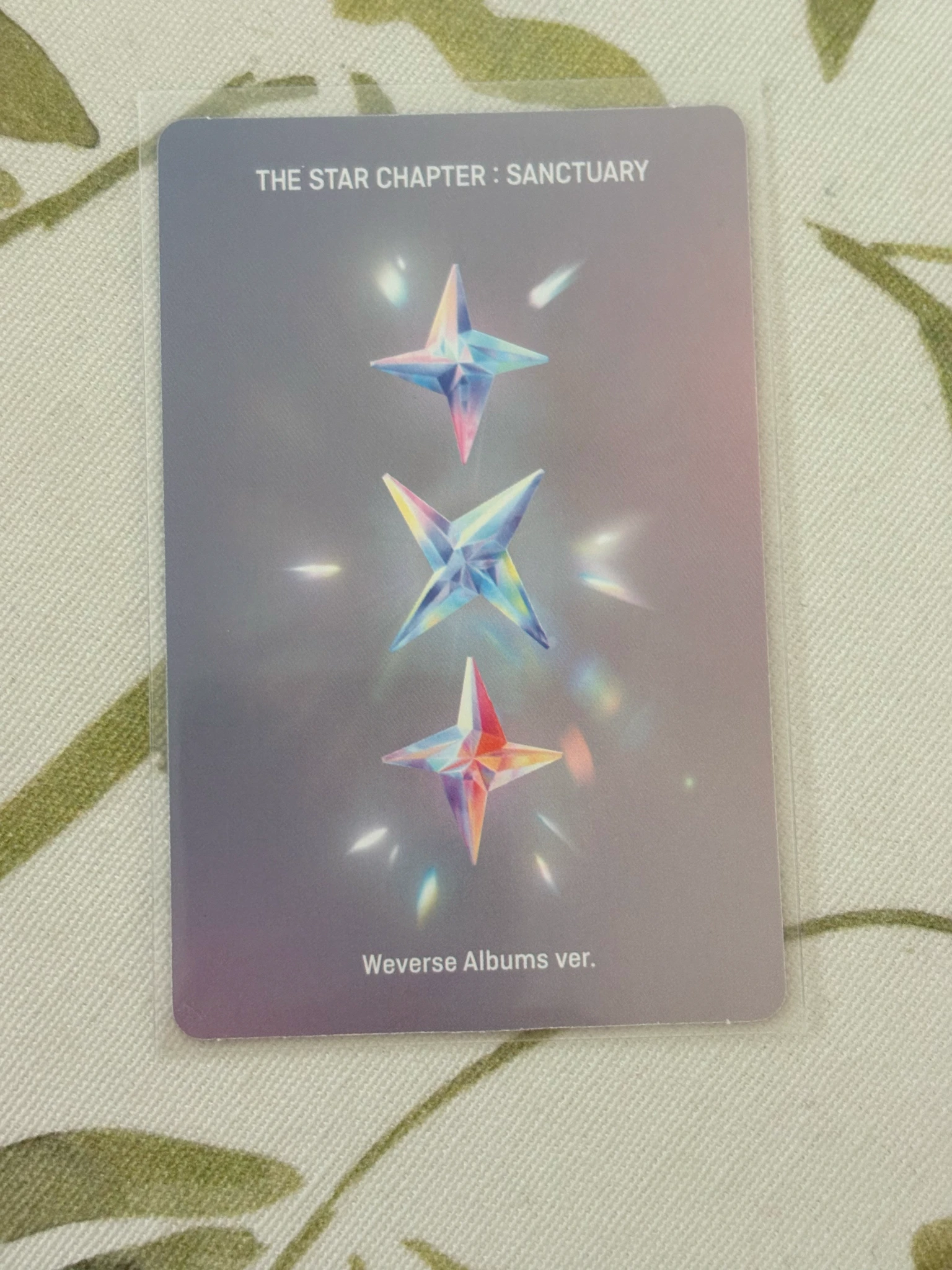 TOMORROW X TOGETHER Yeonjun TOMORROW X TOGETHER - Yeonjun - The Star Chapter: Sanctuary Album album photocard weverse albums ver. listing photo 2
