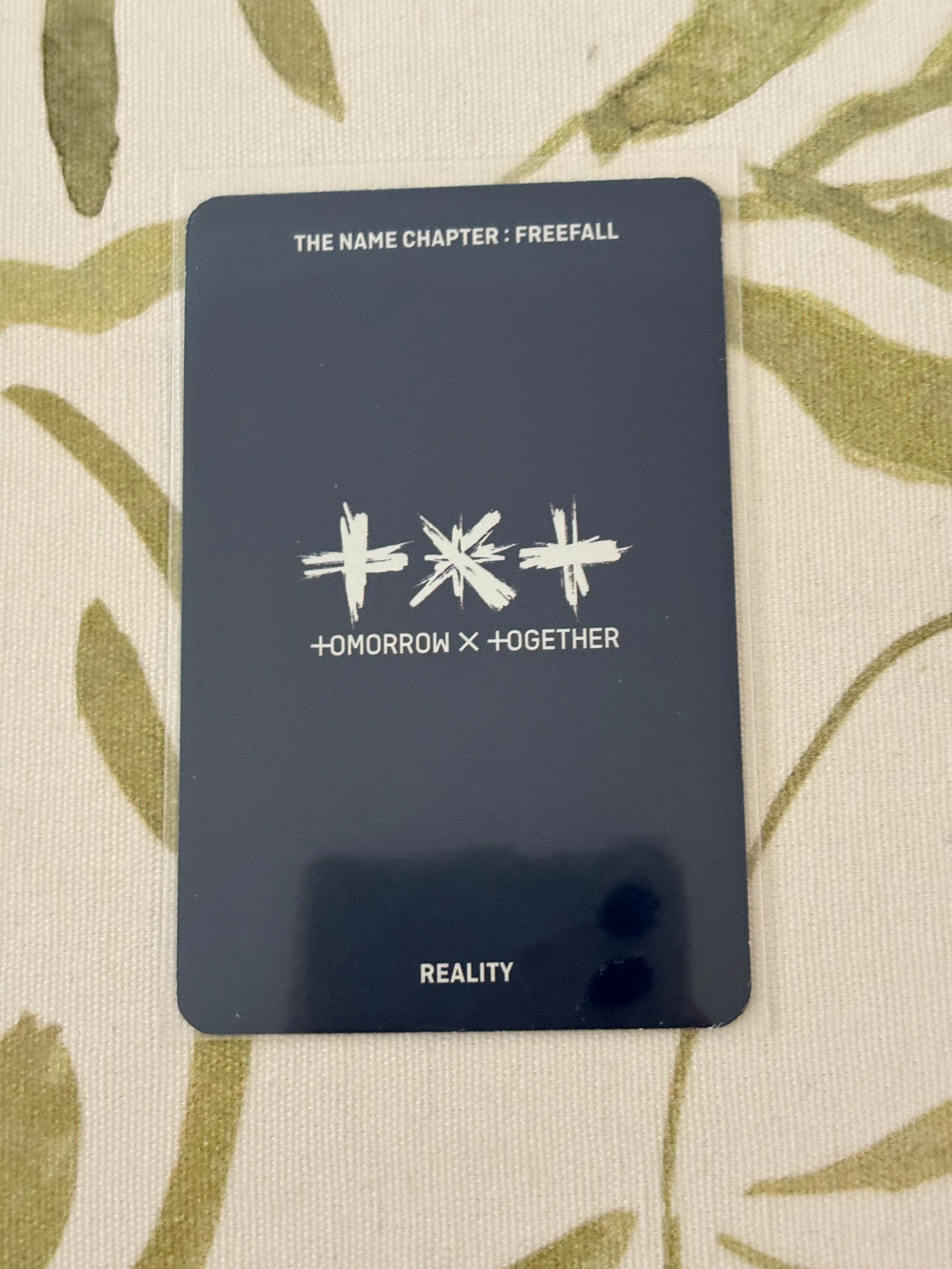 TOMORROW X TOGETHER Beomgyu TOMORROW X TOGETHER - Beomgyu - The Name Chapter: Freefall Album album photocard reality ver. listing photo 2