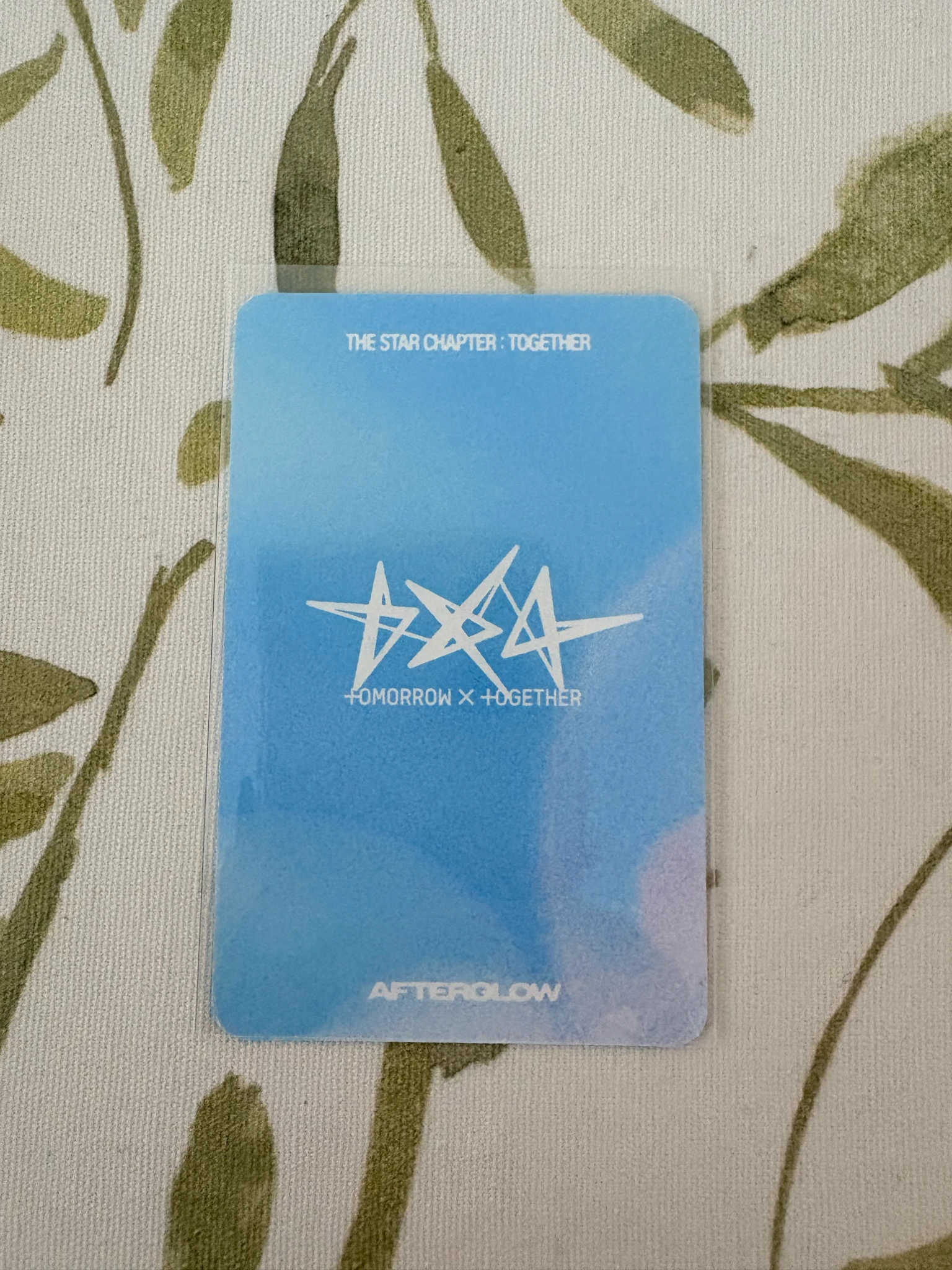 TOMORROW X TOGETHER Taehyun TOMORROW X TOGETHER - Taehyun - The Star Chapter: Together Album album photocard afterglow ver. listing photo 2