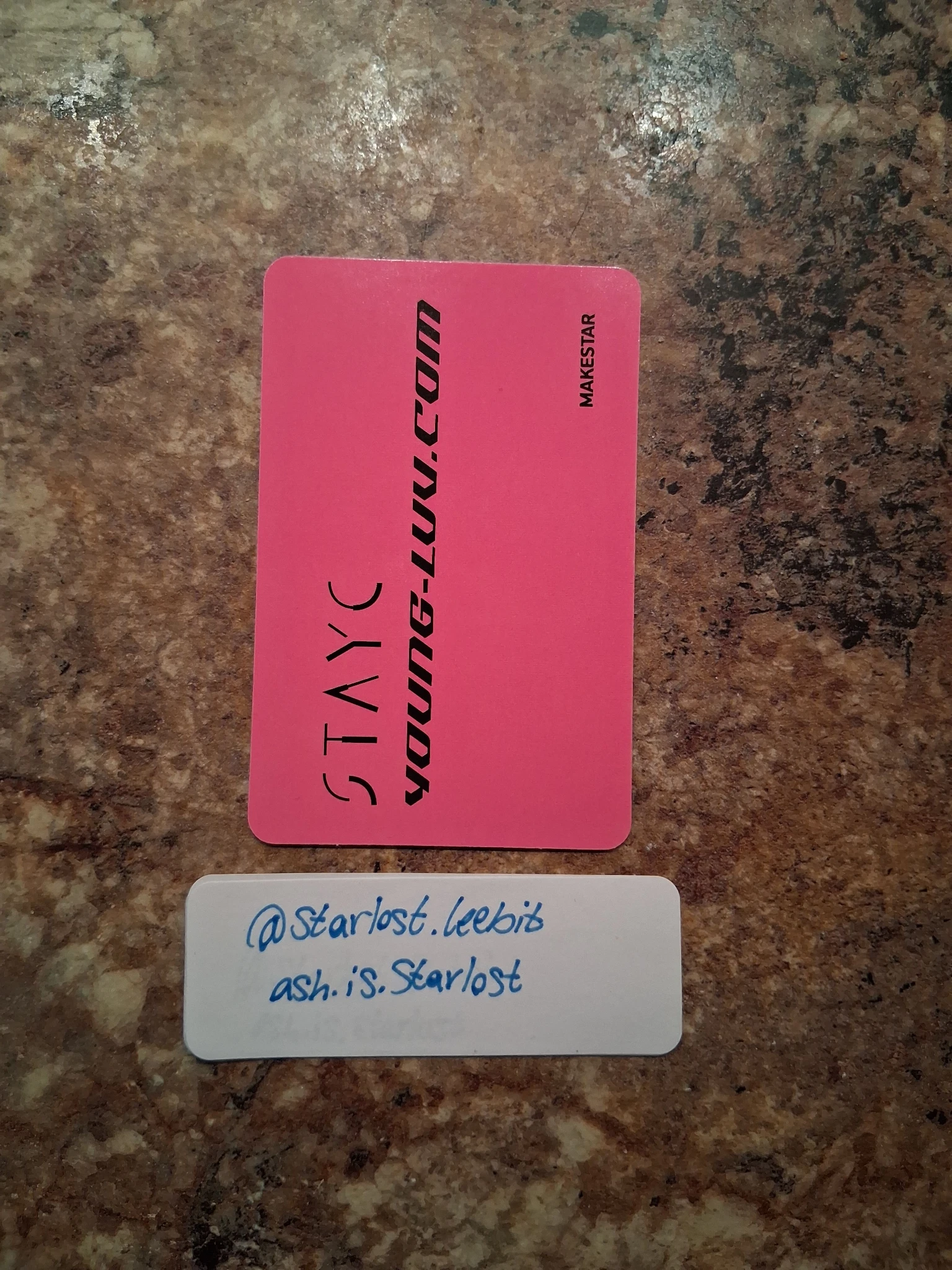 STAYC Yoon STAYC - Yoon - YOUNG-LUV.COM Album pob (pre-order benefit) makestar listing photo 2