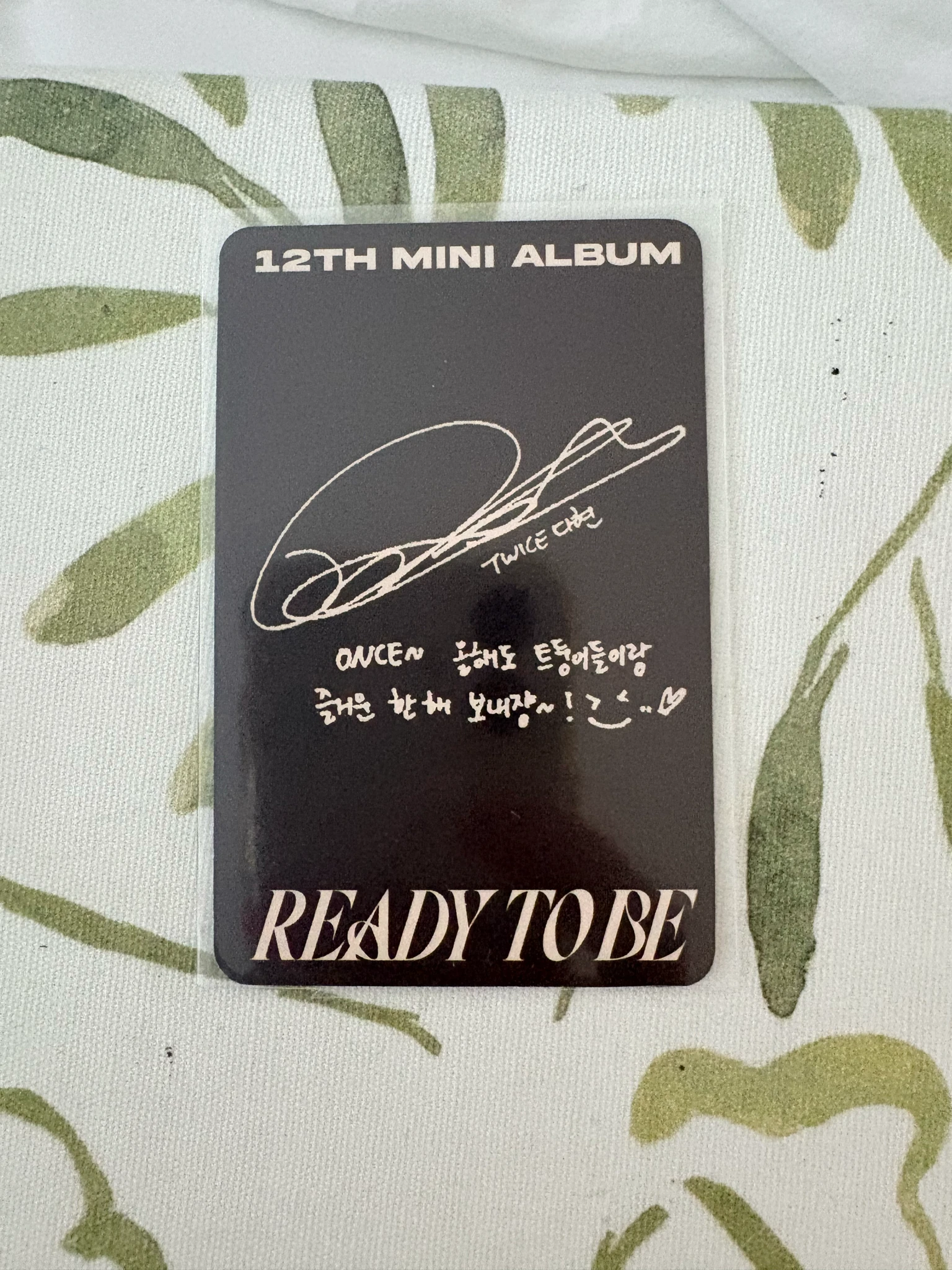 TWICE Dahyun TWICE-Dahyun-Album-READY TO BE listing photo 2