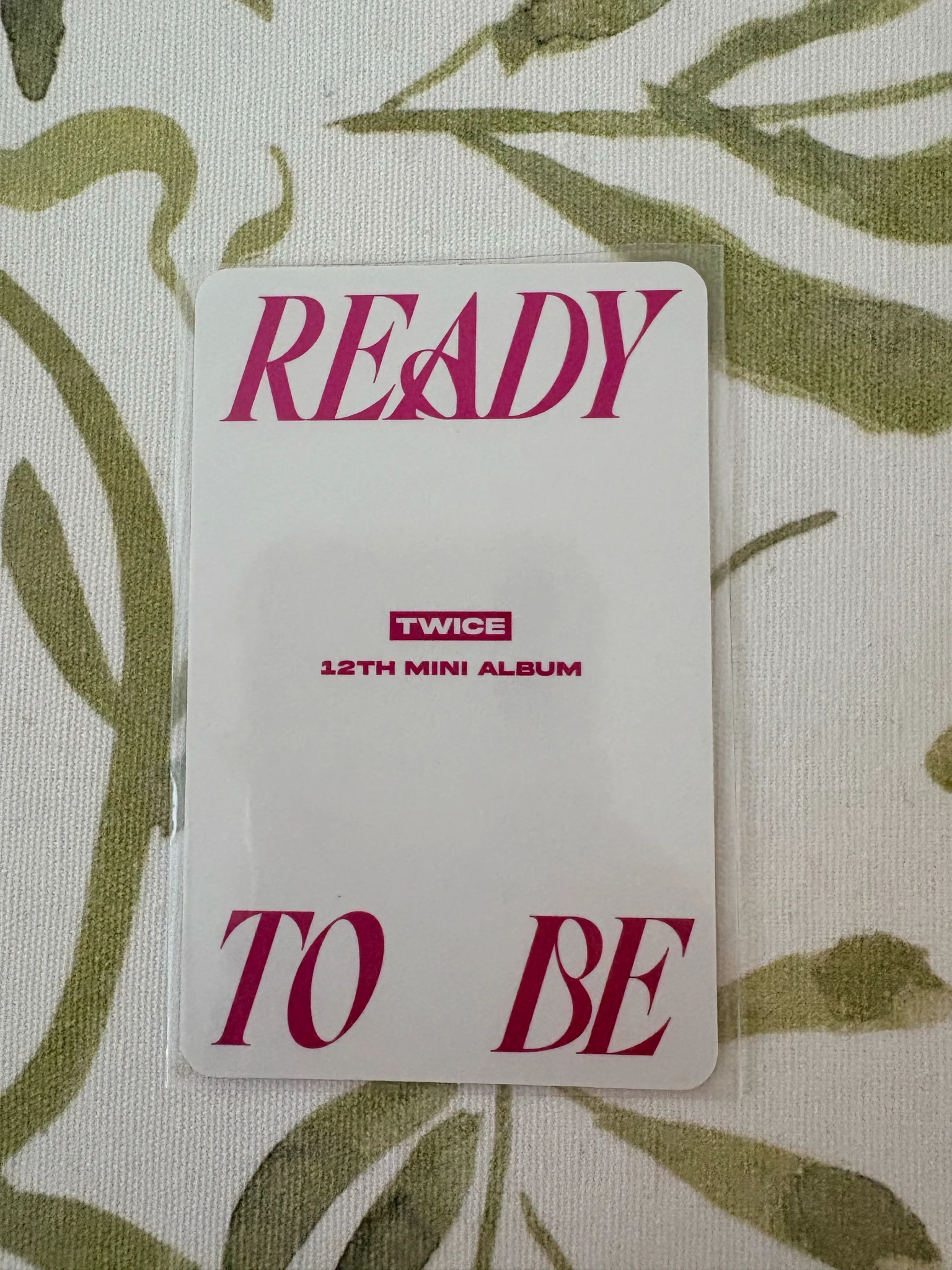 TWICE Momo TWICE-Momo-Album-READY TO BE listing photo 2