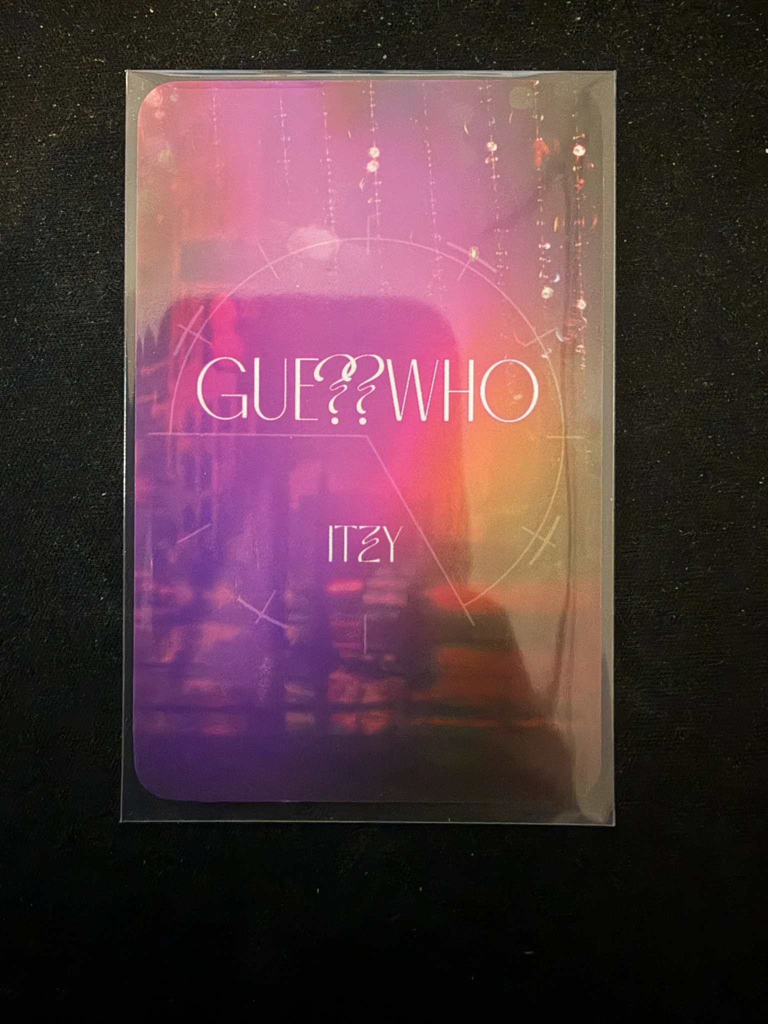 ITZY Yeji ITZY - Yeji - GUESS WHO Album soundwave lucky draw round 4 listing photo 2