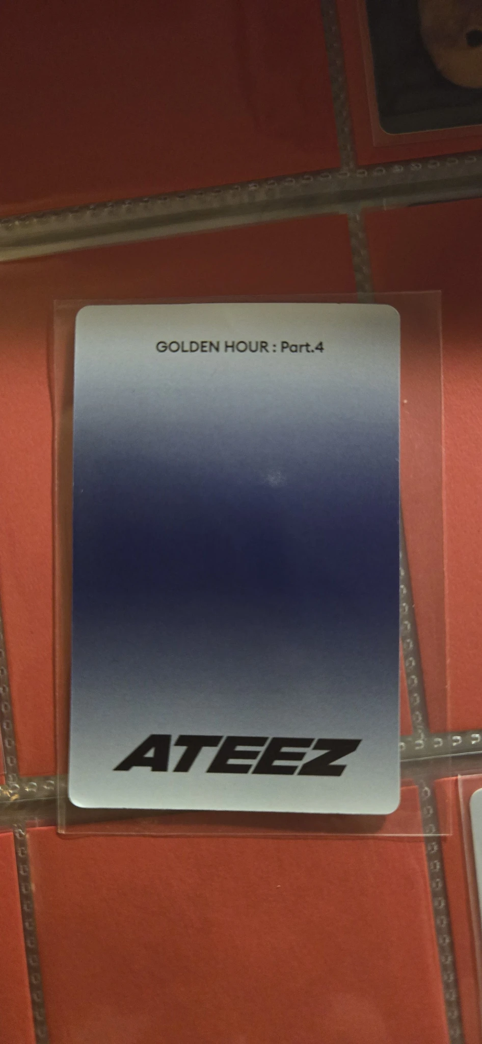ATEEZ Seonghwa ATEEZ - Seonghwa - Golden Hour : Part.4 Album album photocard poca album listing photo 2