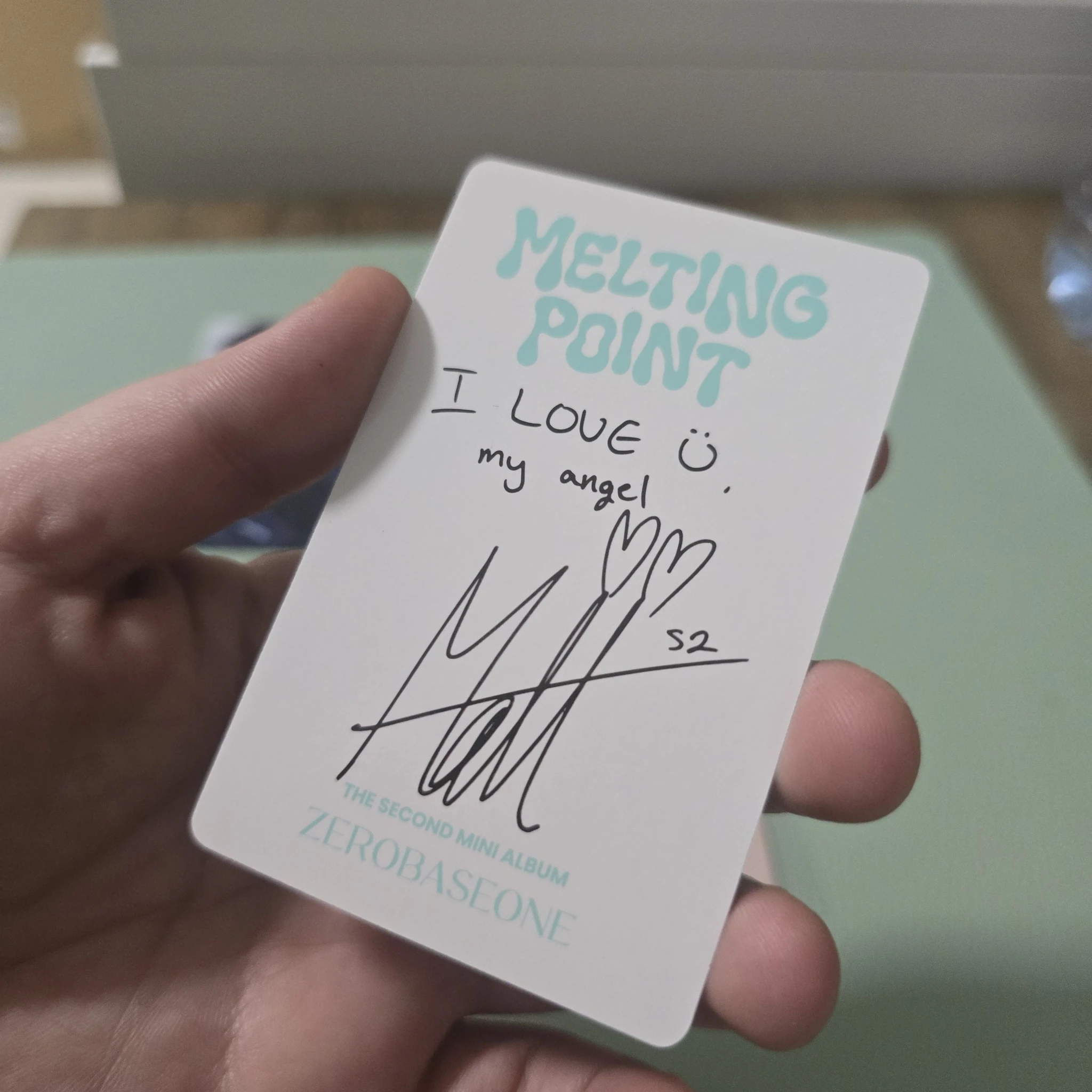 ZEROBASEONE Matthew ZEROBASEONE - Matthew - Melting Point Album album photocard mystery version B version listing photo 2