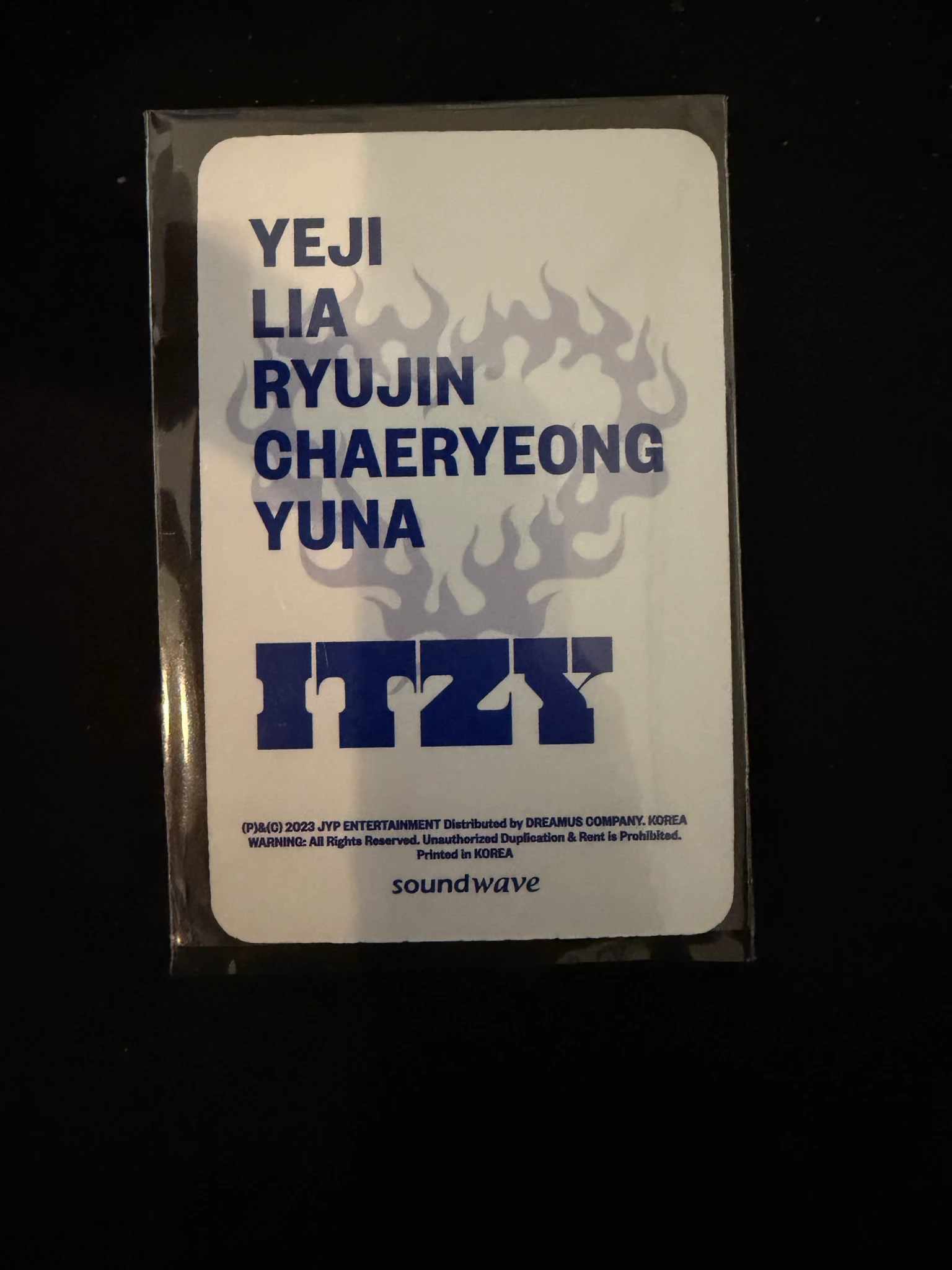 ITZY Lia ITZY - Lia - KILL MY DOUBT Album soundwave lucky draw round 16 listing photo 2