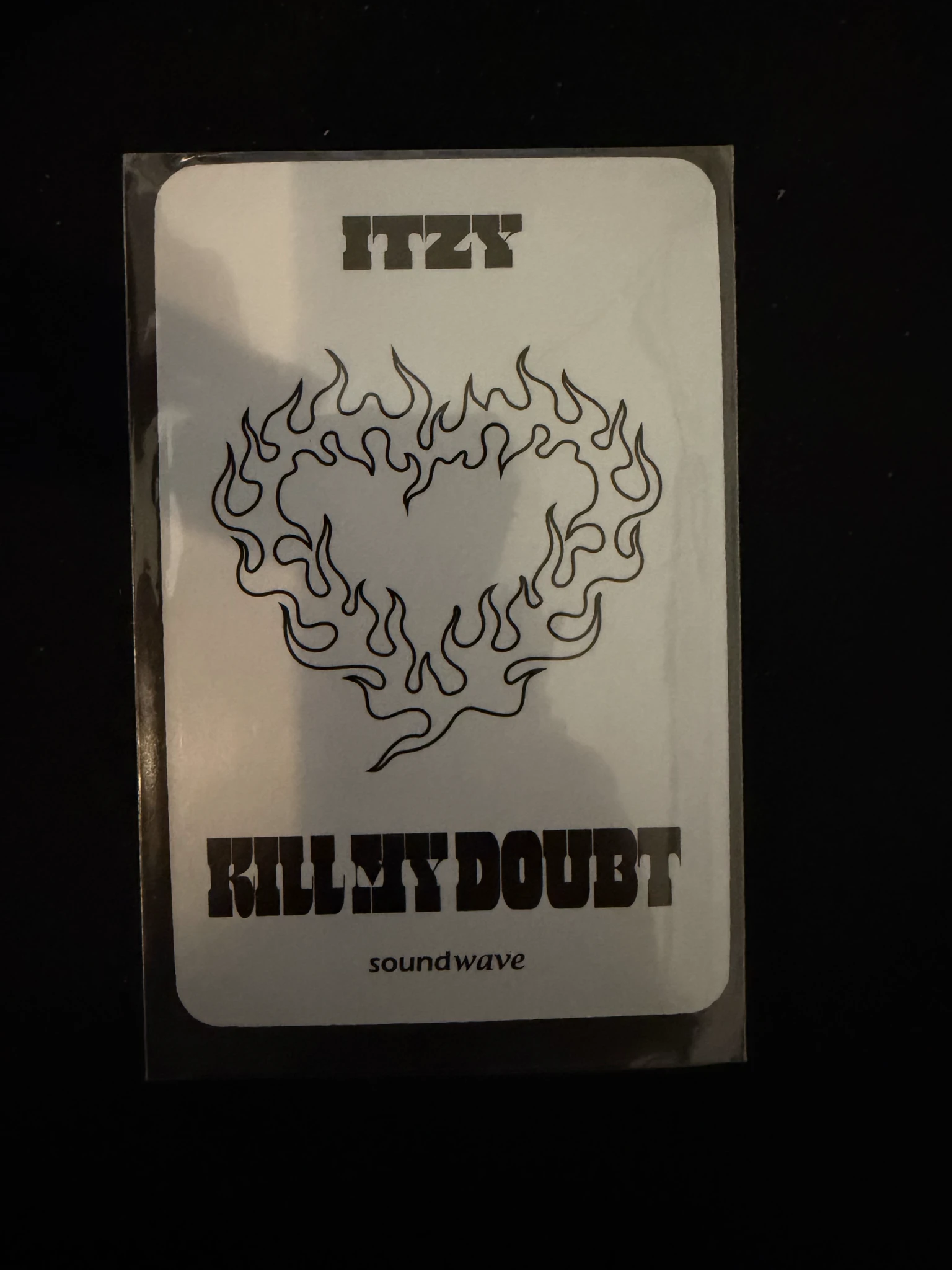 ITZY ITZY - Yeji & Ryujin - KILL MY DOUBT Album soundwave lucky draw round 6 set benefit listing photo 2