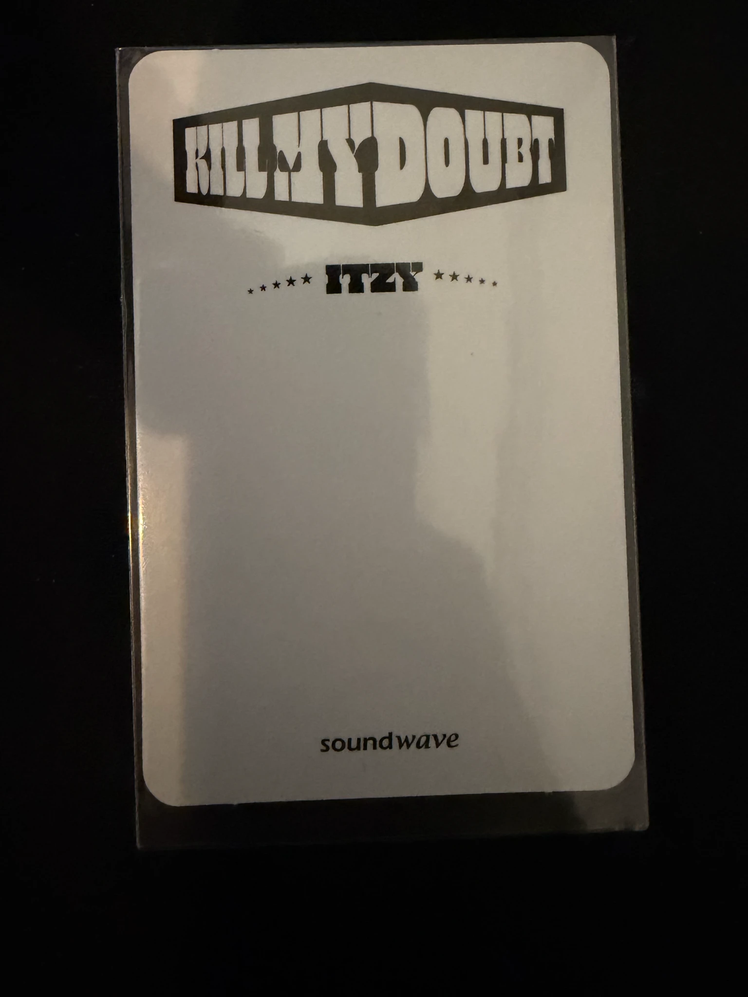ITZY Ryujin ITZY - Ryujin - KILL MY DOUBT Album soundwave lucky draw round 2 listing photo 2