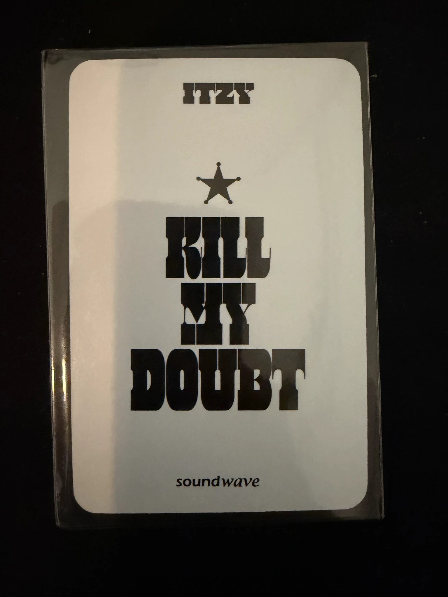 ITZY Ryujin ITZY - Ryujin - KILL MY DOUBT Album soundwave lucky draw round 24 listing photo 2