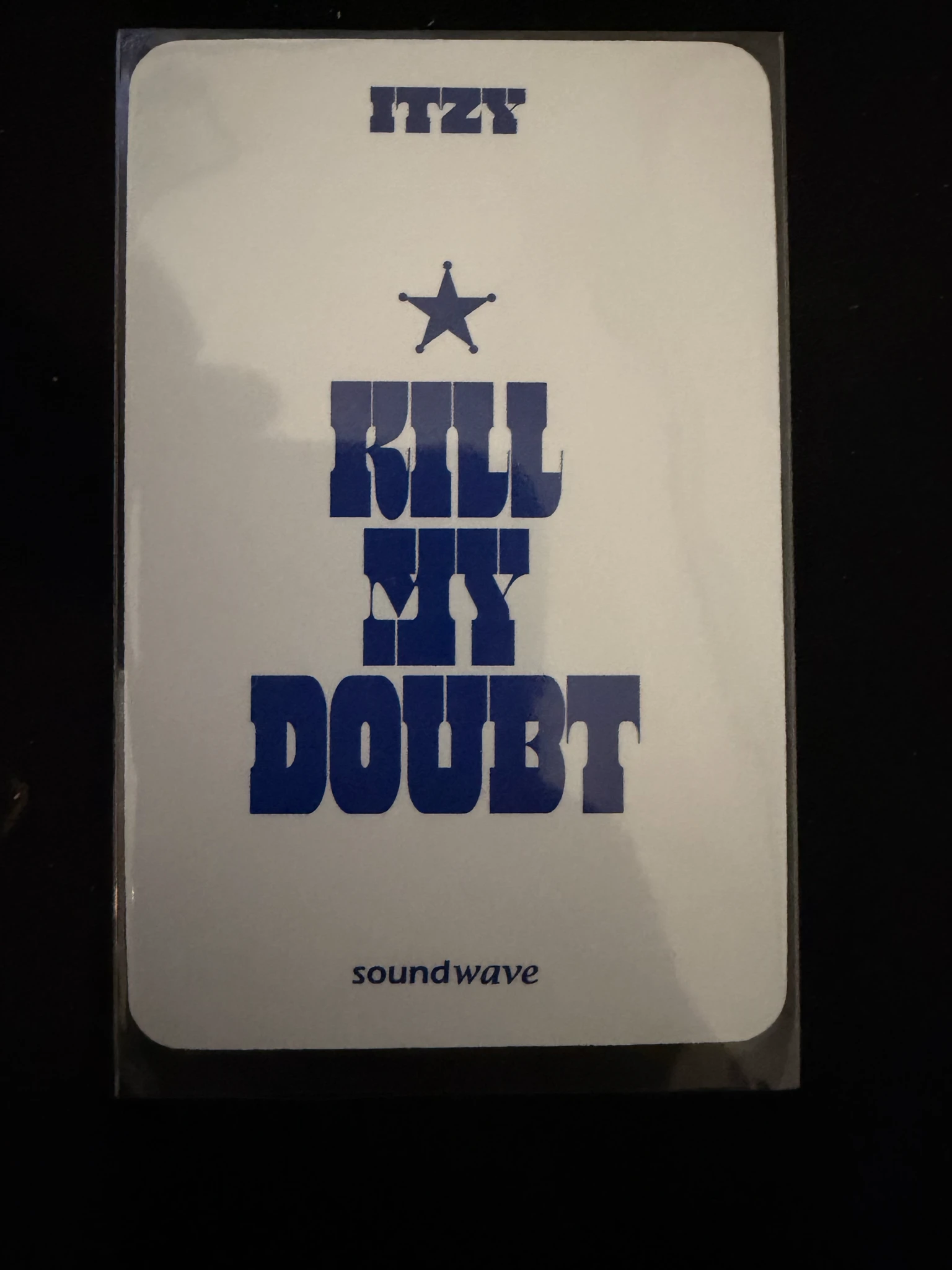 ITZY Ryujin ITZY - Ryujin - KILL MY DOUBT Album soundwave lucky draw round 24 listing photo 2