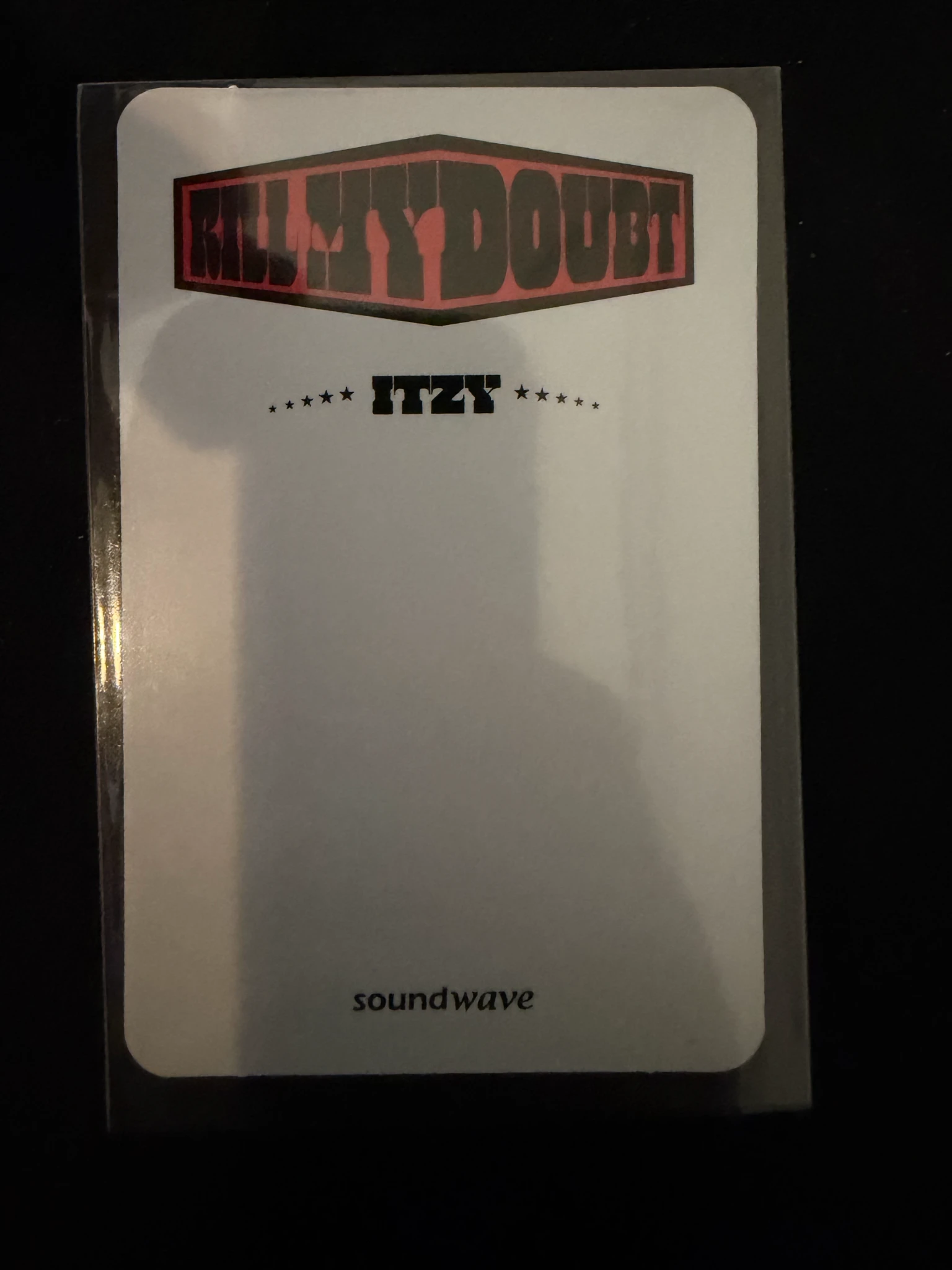 ITZY Ryujin ITZY - Ryujin - KILL MY DOUBT Album soundwave lucky draw round 2 listing photo 2
