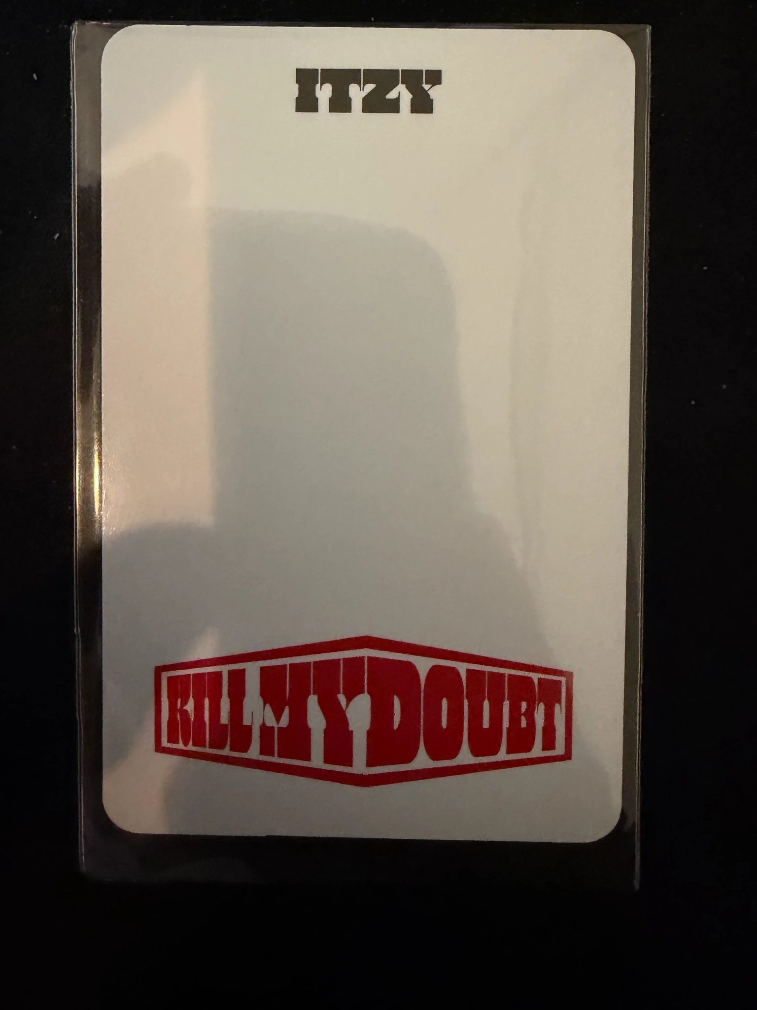 ITZY Chaeryeong ITZY - Chaeryeong - KILL MY DOUBT Album soundwave lucky draw round 10 polaroid listing photo 2