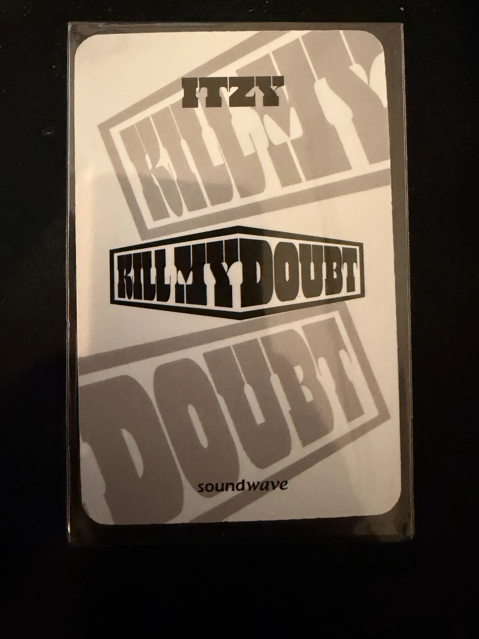 ITZY Chaeryeong ITZY - Chaeryeong - KILL MY DOUBT Album soundwave lucky draw round 10 listing photo 2