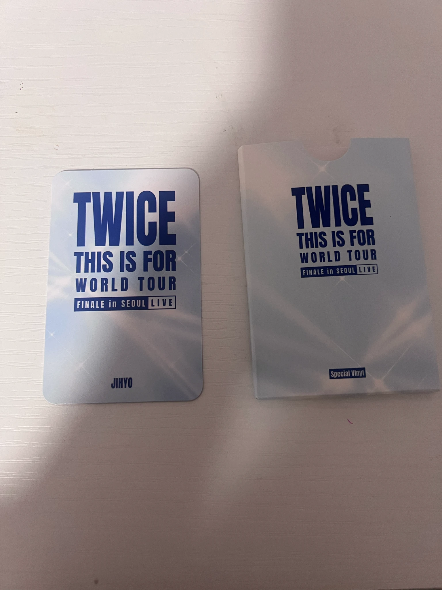 TWICE Jihyo TWICE - Jihyo - <THIS IS FOR> WORLD TOUR FINALE in SEOUL - LIVE Album retail exclusive target photocard set album photocard listing photo 2