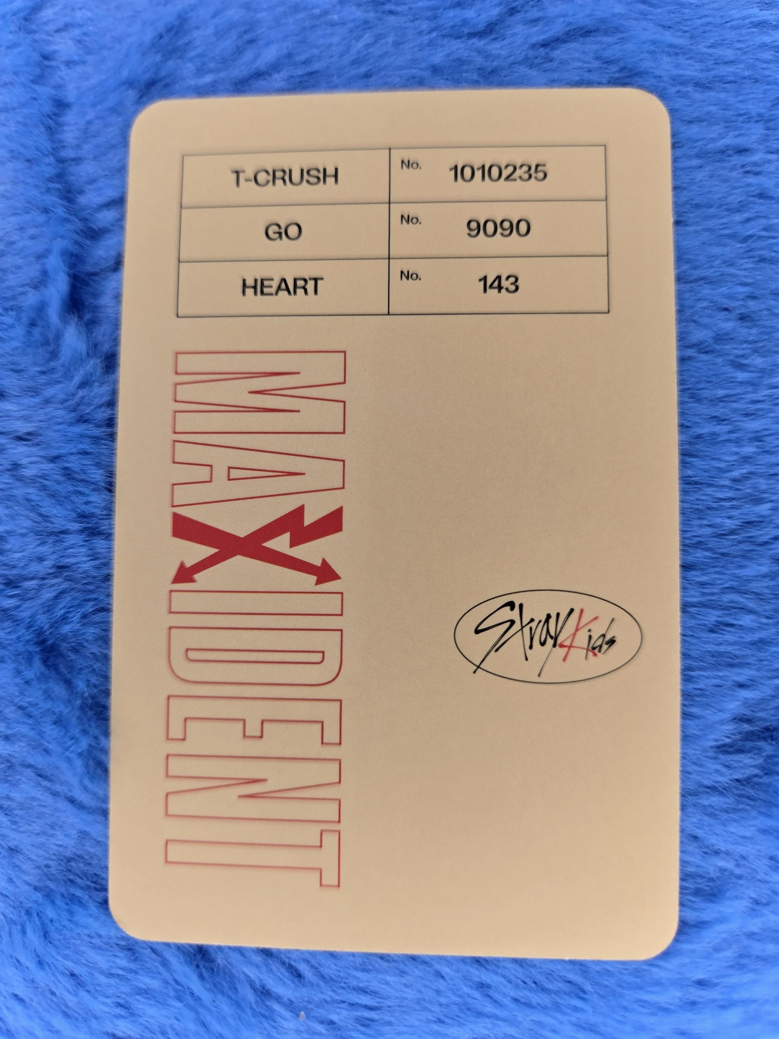 Stray Kids Changbin Stray Kids - Changbin - Maxident Album album photocard paper case version listing photo 2