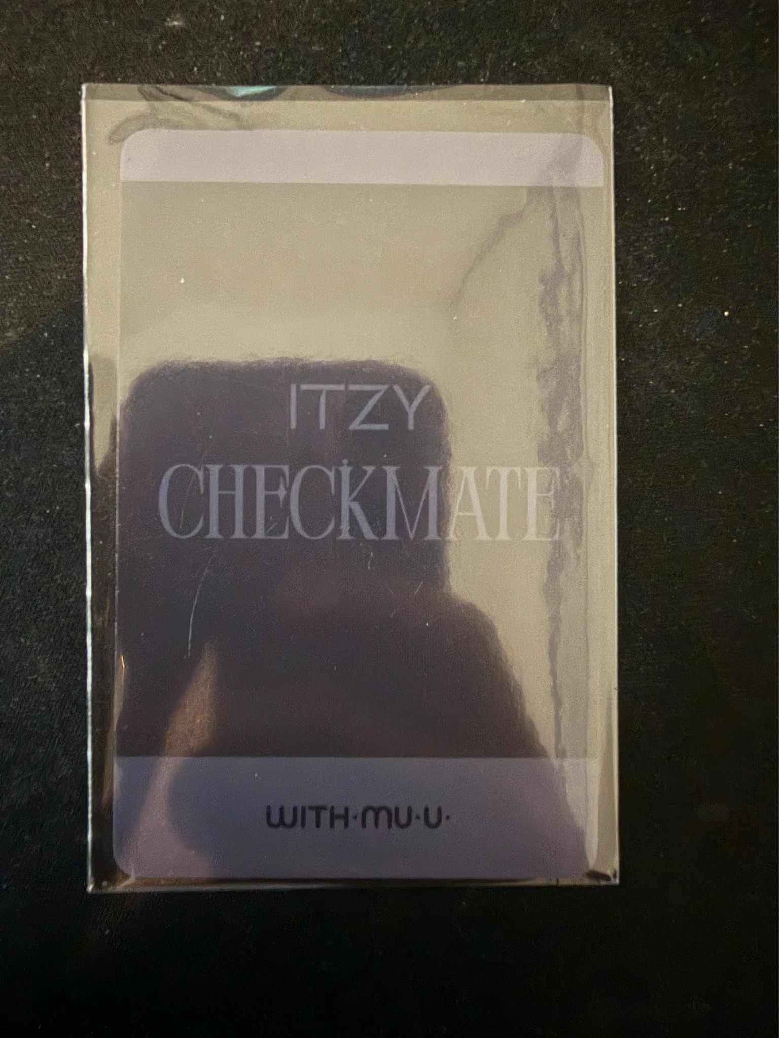 ITZY Chaeryeong ITZY - Chaeryeong - CHECKMATE Album withmuu lucky draw polaroid listing photo 2