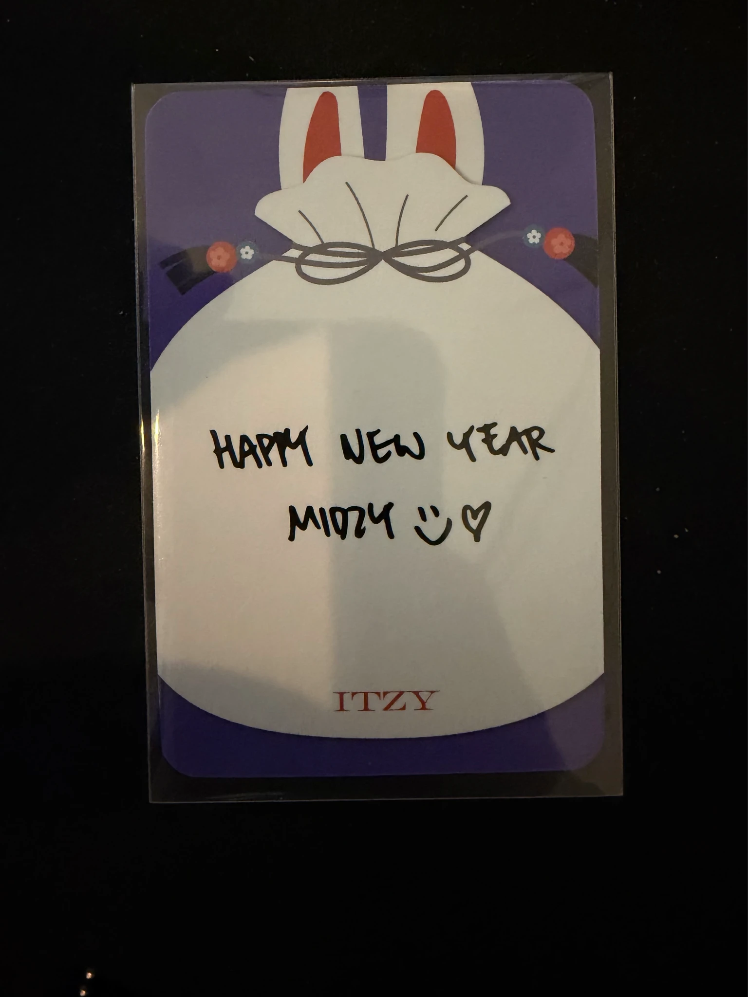 ITZY Lia ITZY - Lia - Cheshire Album soundwave lucky draw special version round 9 pvc card listing photo 2