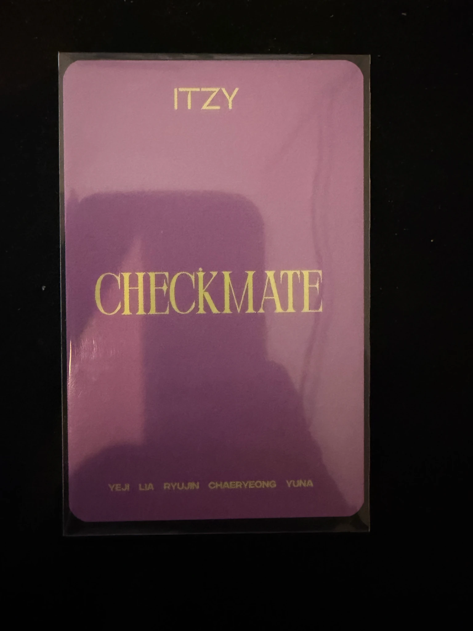 ITZY Chaeryeong ITZY - Chaeryeong - CHECKMATE Album ktown4u lucky draw listing photo 2