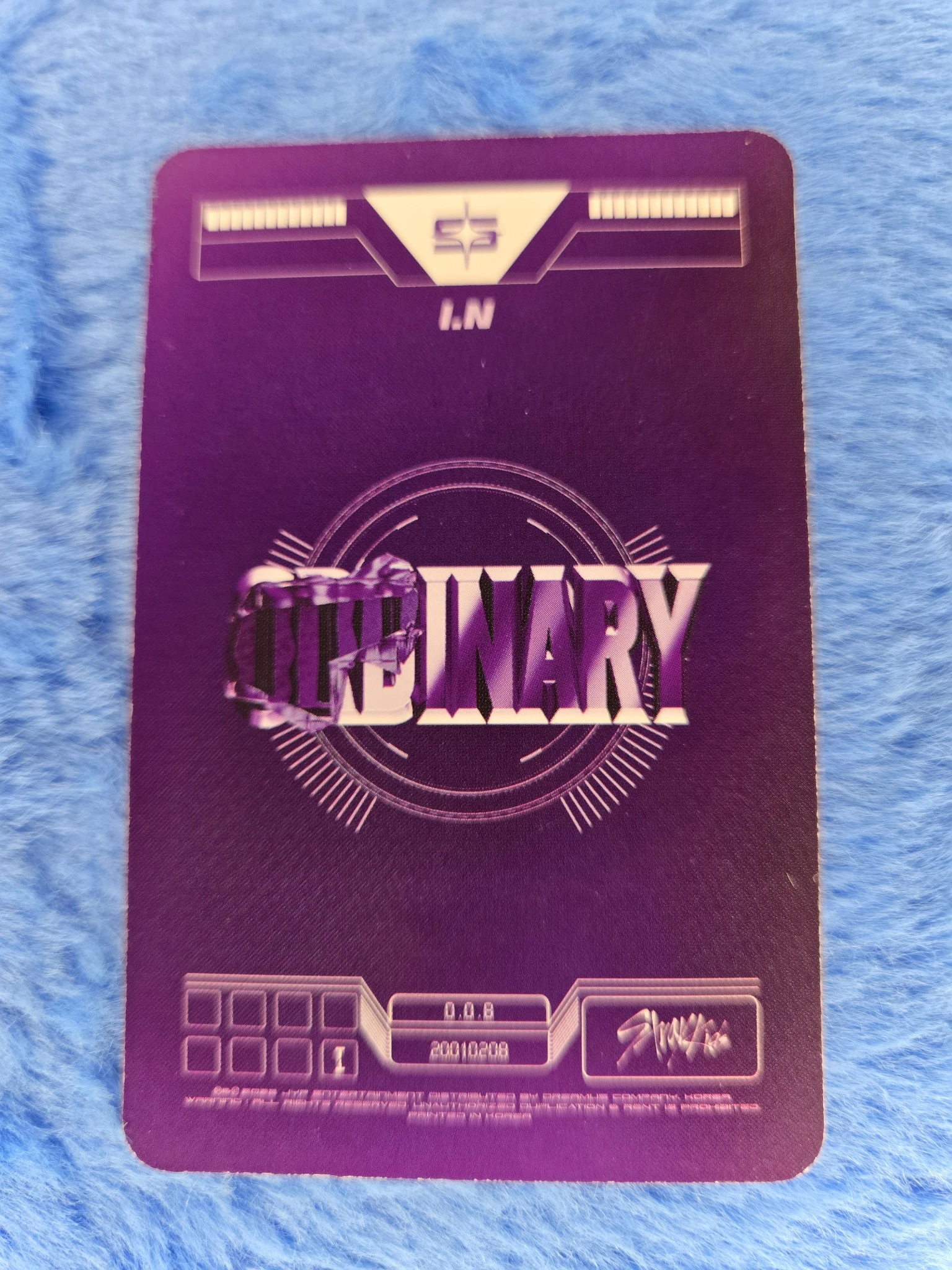 Stray Kids I.N Stray Kids - I.N - Oddinary Album album photocard jewel case version bad image - replace listing photo 2