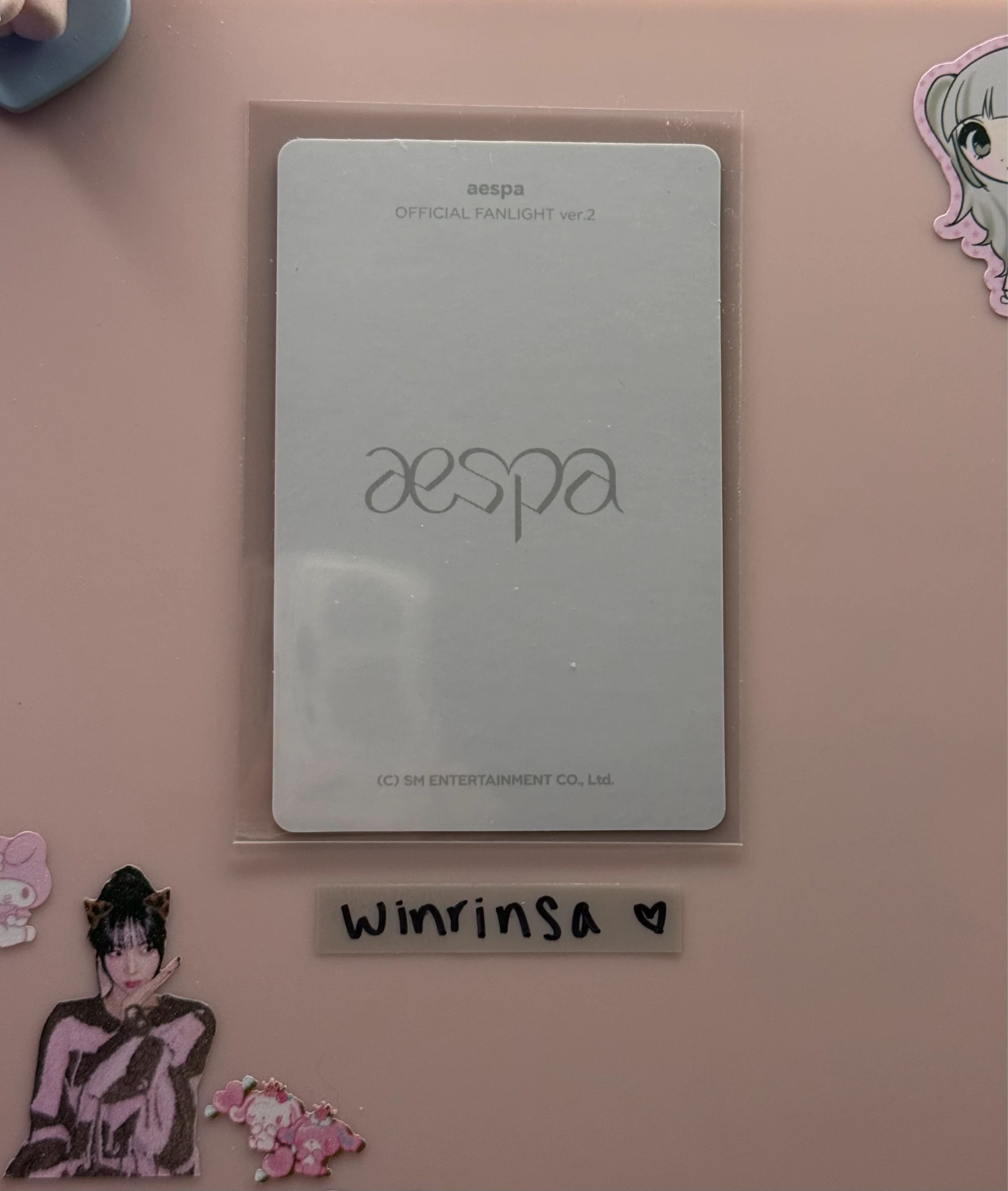aespa Karina aespa - Karina - AESPA SYNK : aeXIS LINE MD  Event lightstick 2.0 listing photo 2