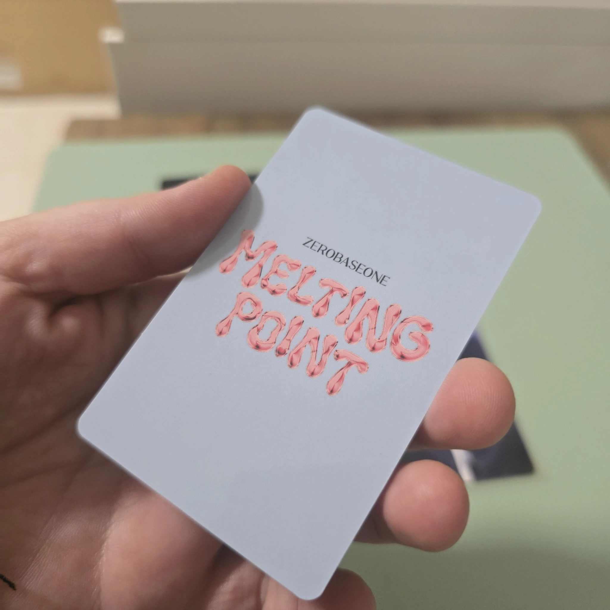 ZEROBASEONE Jiwoong ZEROBASEONE - Jiwoong - Melting Point Album fairytale version album photocard A version listing photo 2