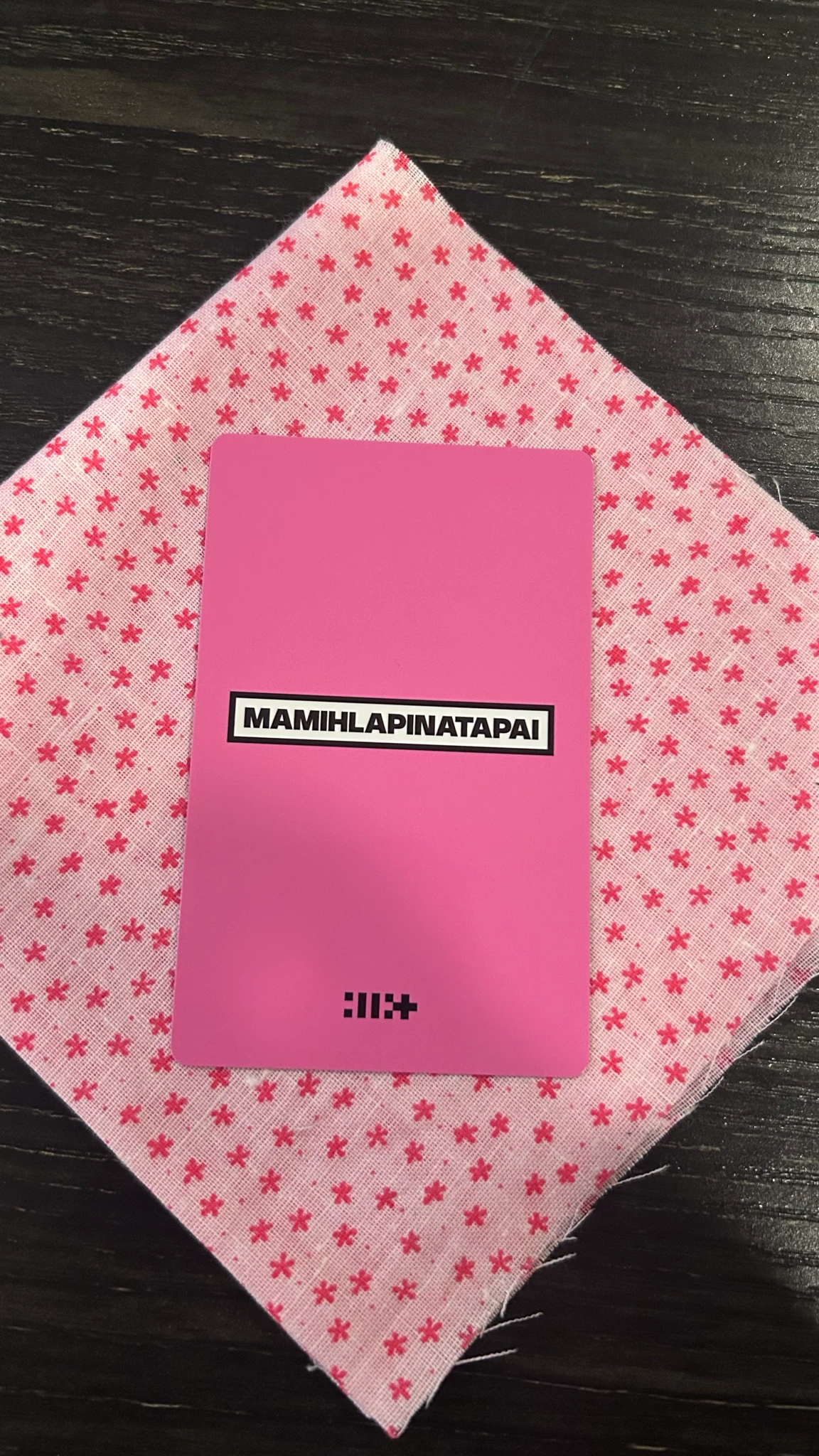 ILLIT Moka ILLIT - Moka - MAMIHLAPINATAPAI Album album photocard it's me version listing photo 2