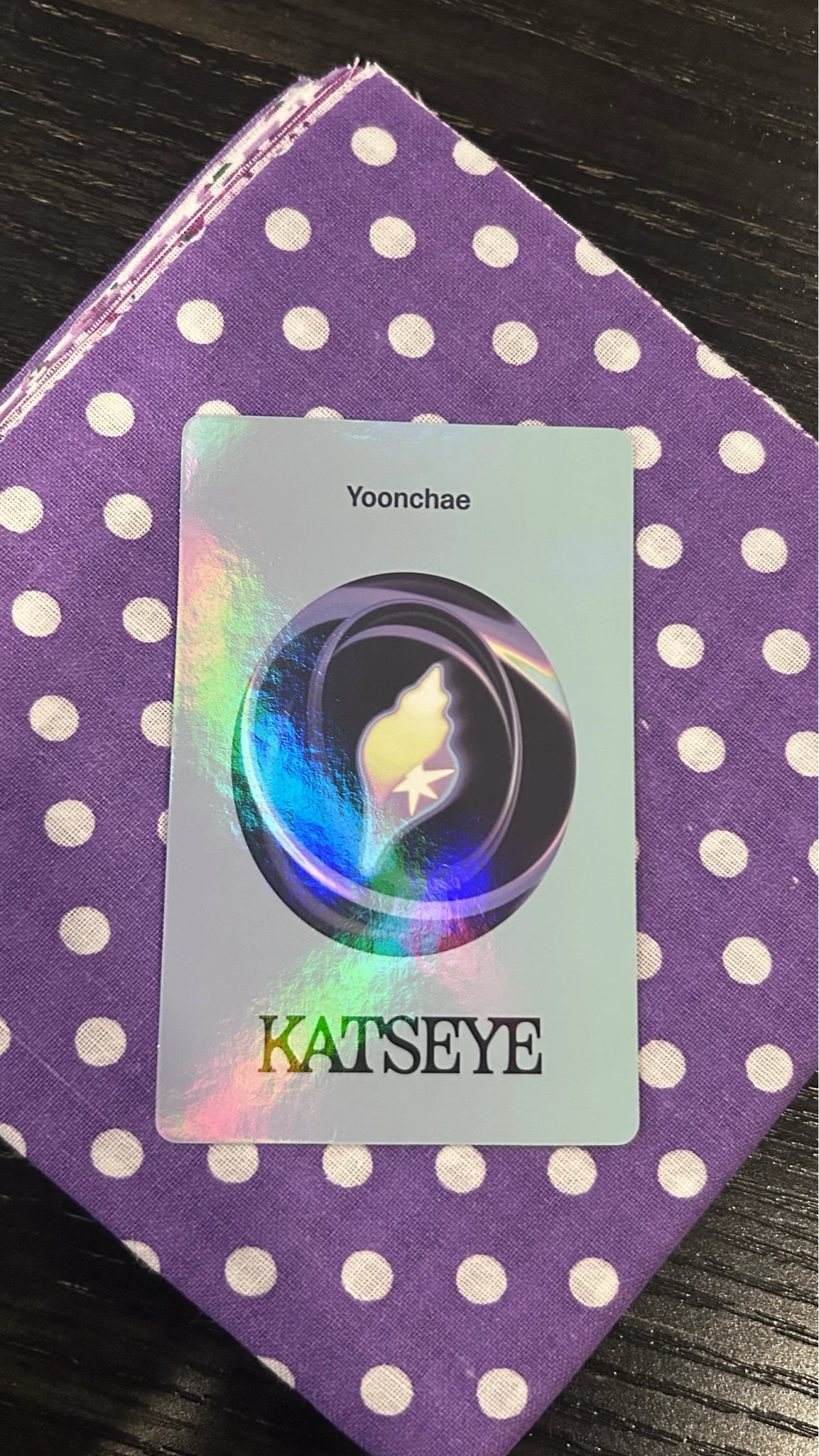 KATSEYE Yoonchae KATSEYE - Yoonchae - SIS (Soft Is Strong) Album soft ver album photocard listing photo 2