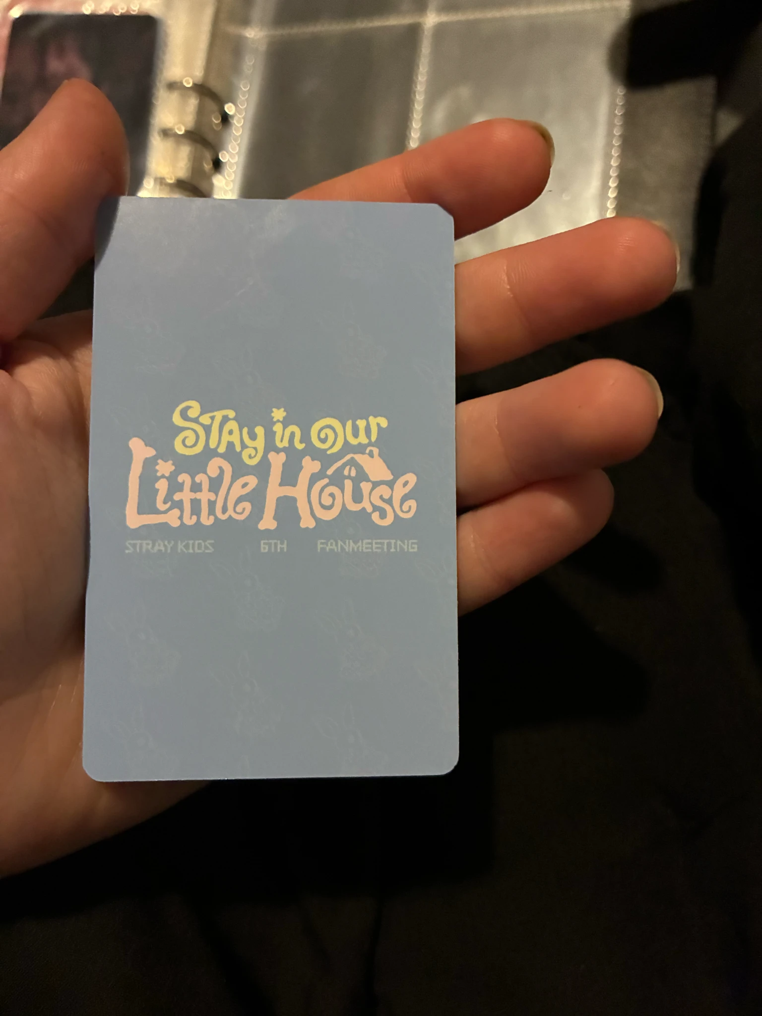 Stray Kids I.N Stray Kids - I.N - 6th Fanmeeting - STAY in Our Little House  Event online pob (pre-order benefit) listing photo 2