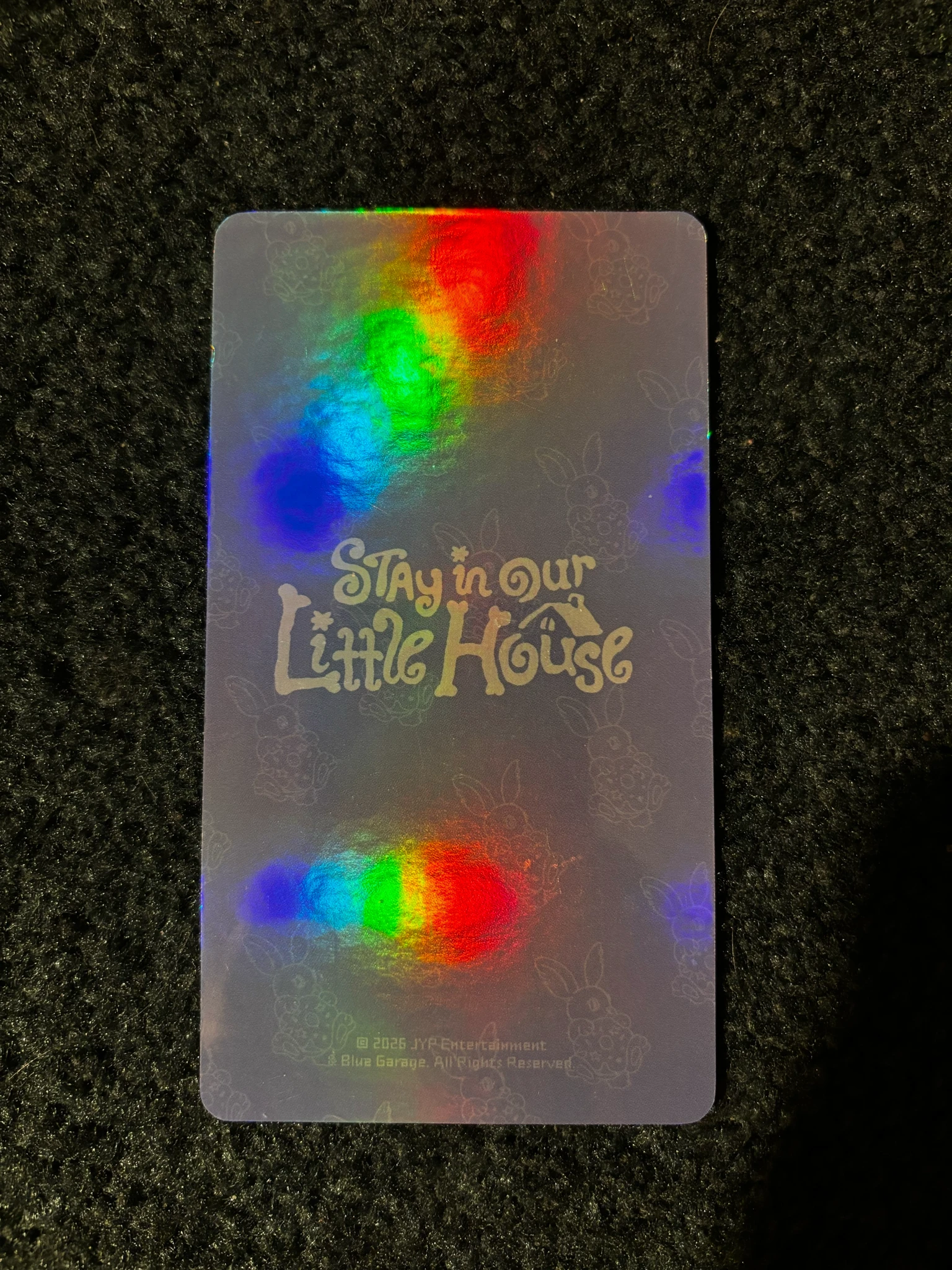 Stray Kids Changbin Stray Kids - Changbin - 6th Fanmeeting - STAY in Our Little House  Event non-standard size trading card holographic (hologram) listing photo 2