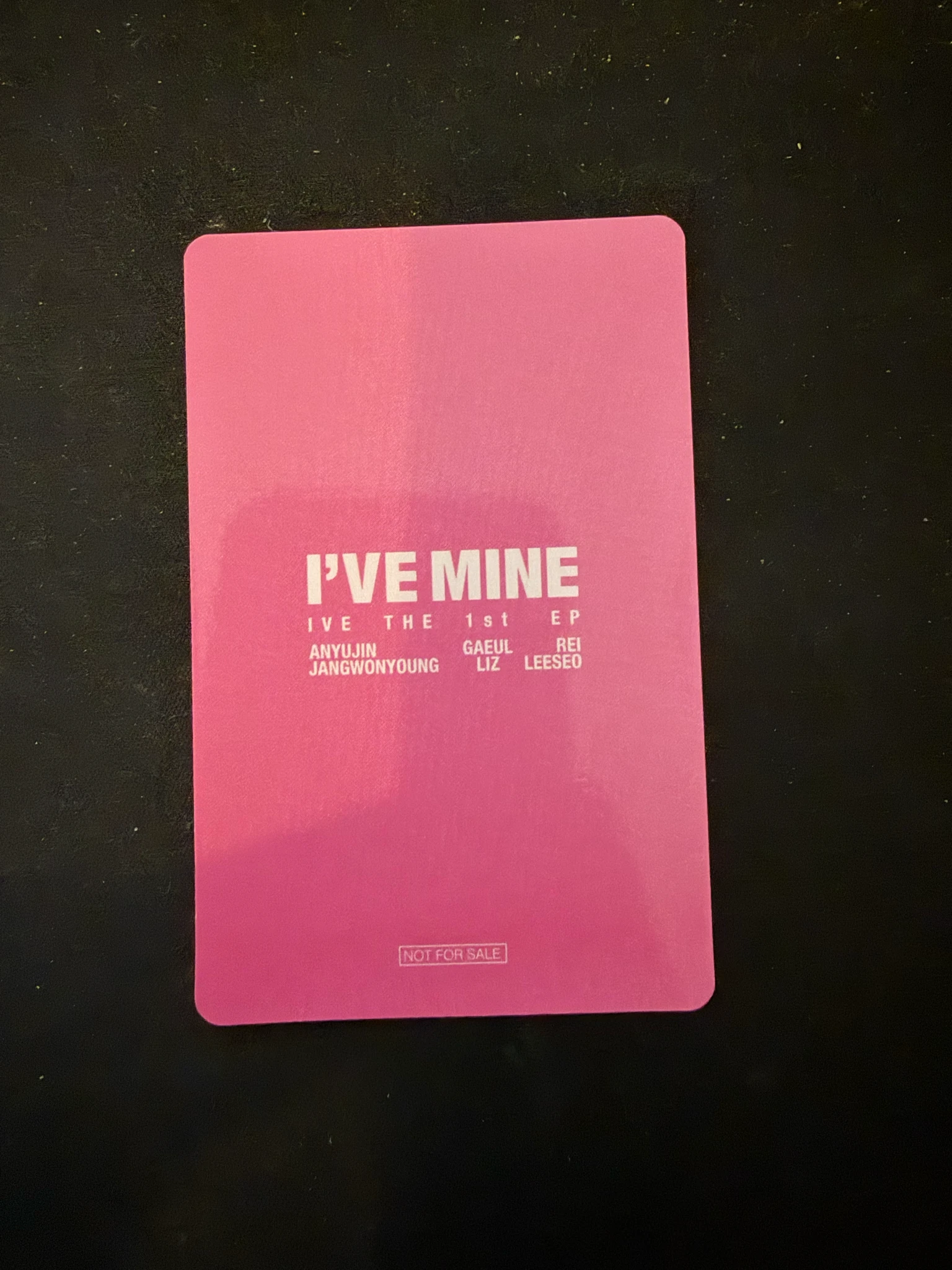 IVE Leeseo IVE - Leeseo - I've Mine Album tower records japan fansign video call (fancall) round 2 listing photo 2