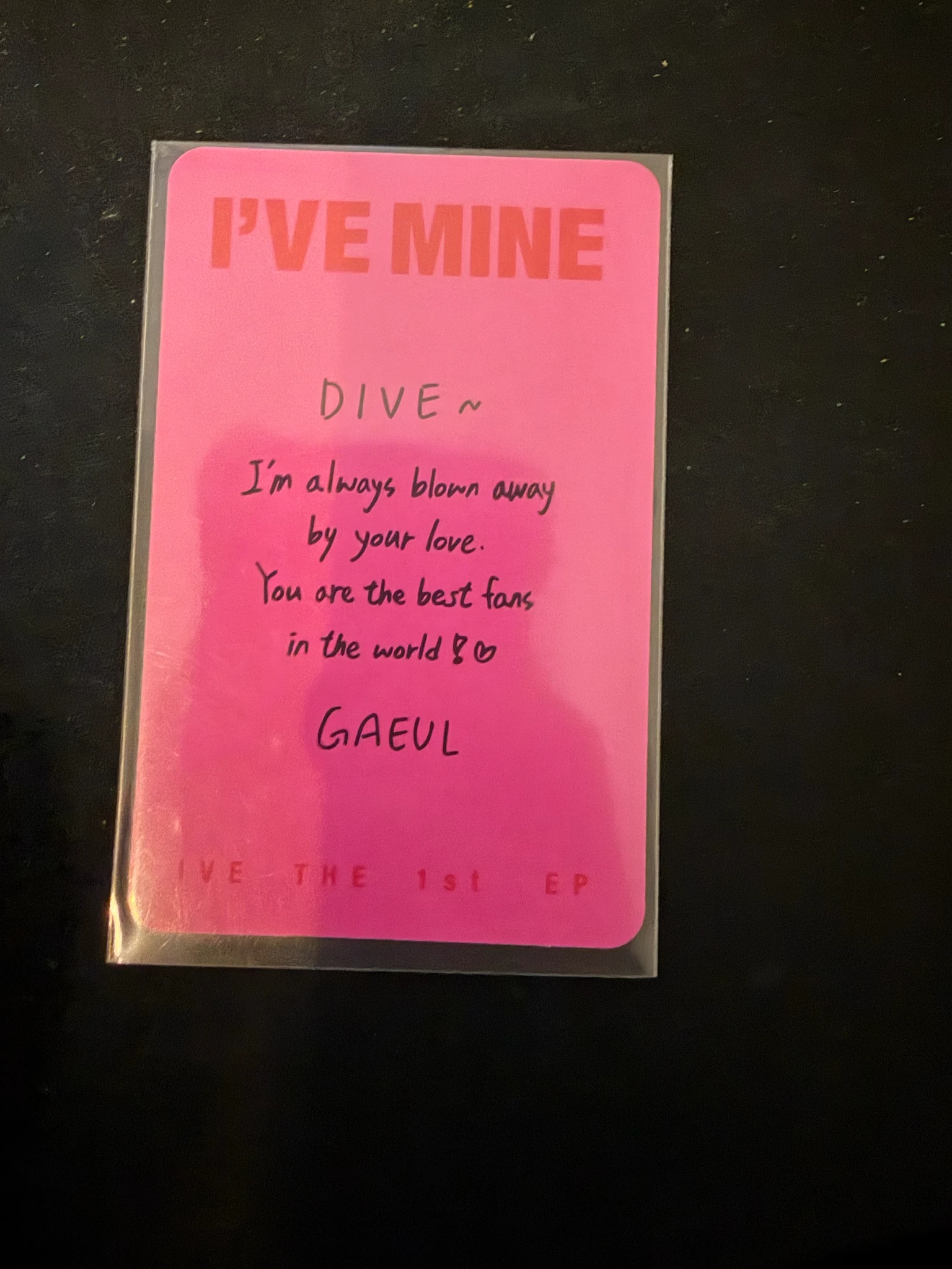 IVE Gaeul IVE - Gaeul - I've Mine Album US exclusive listing photo 2
