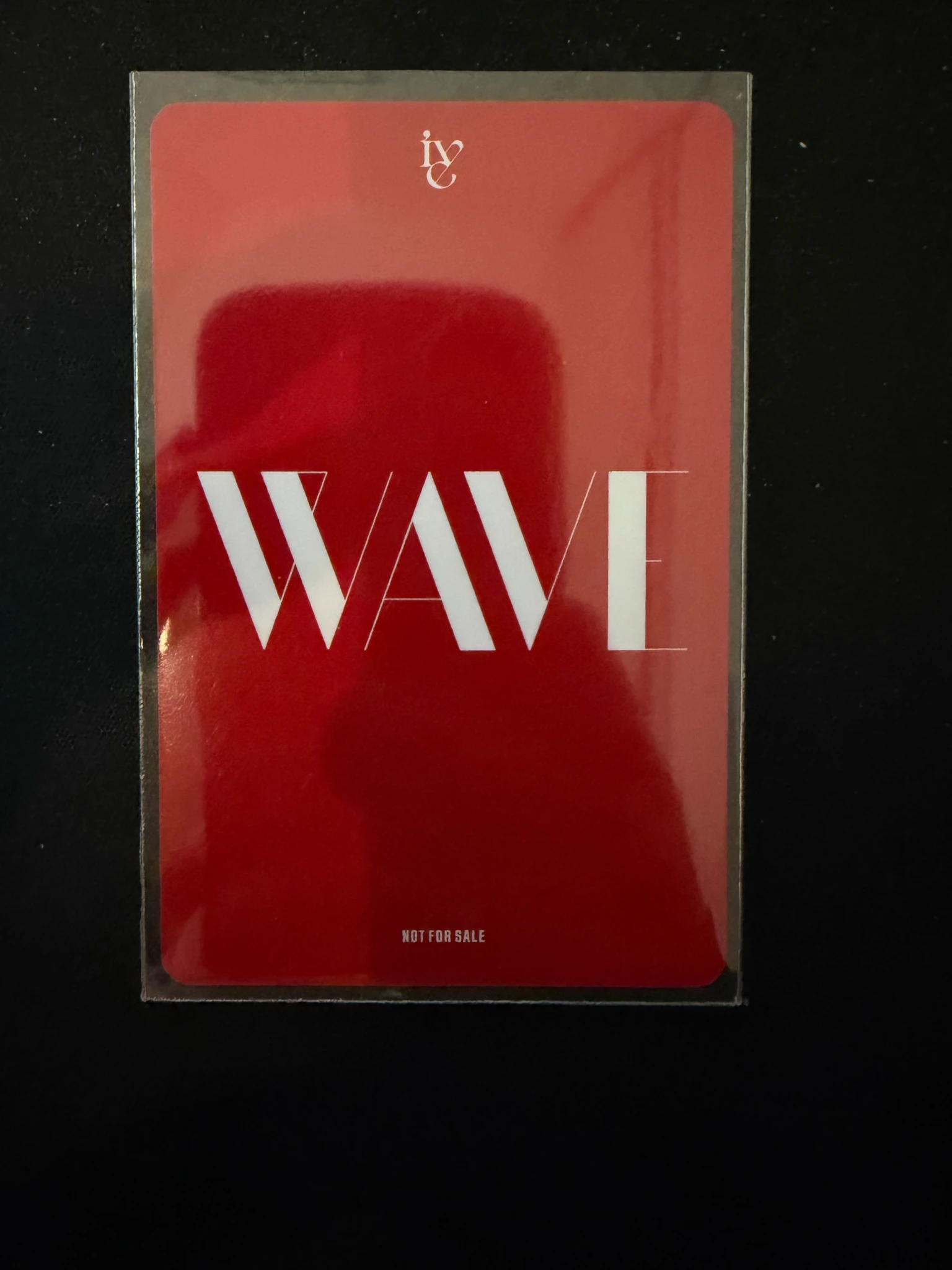 IVE Rei IVE - Rei - WAVE Album tower records pob (pre-order benefit) concept photocard listing photo 2