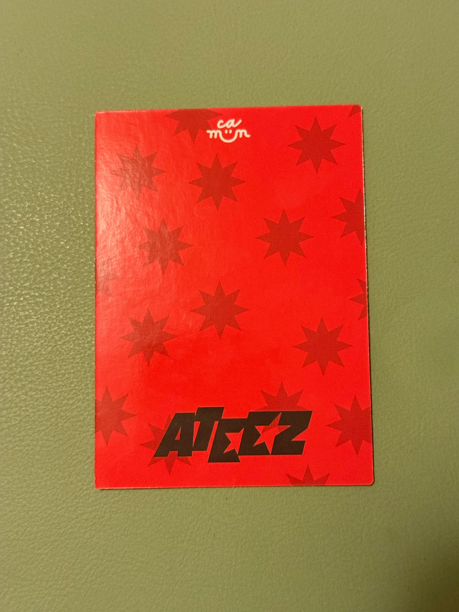 ATEEZ Mingi ATEEZ - Mingi - MIIMCA × ATEEZ Other miimca tcg red set teleca base version 3 listing photo 2