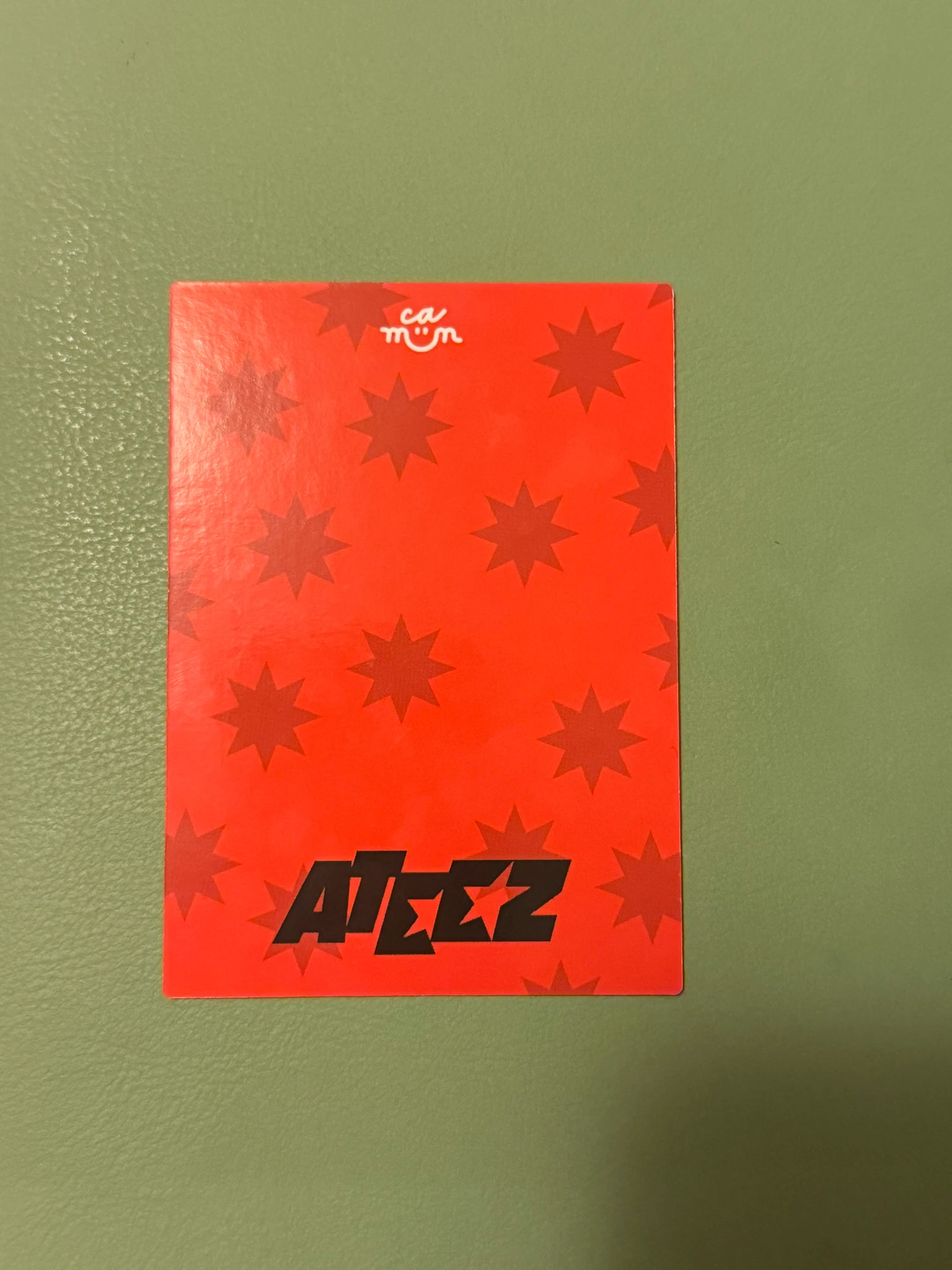ATEEZ Mingi ATEEZ - Mingi - MIIMCA × ATEEZ Other red version miimca tcg teleca base version 4 listing photo 2