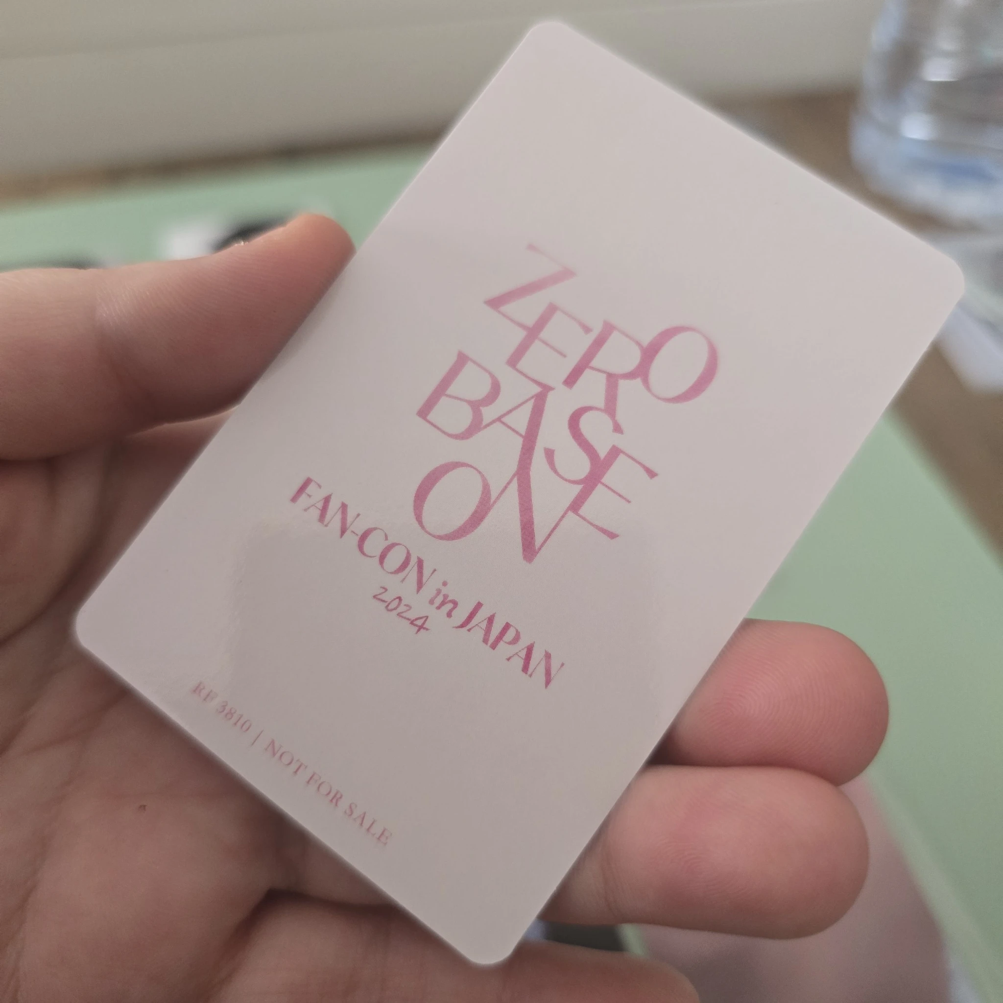ZEROBASEONE Taerae ZEROBASEONE - Taerae - 2024 Fan-con in Japan Event dvd/blu-ray photocard listing photo 2