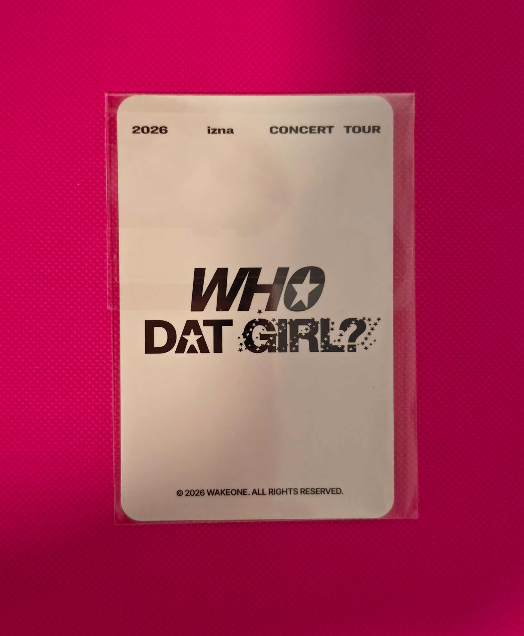 izna Mai izna - Mai - 2026 Concert Tour : Who Dat Girl? Event purchase benefit seoul listing photo 2