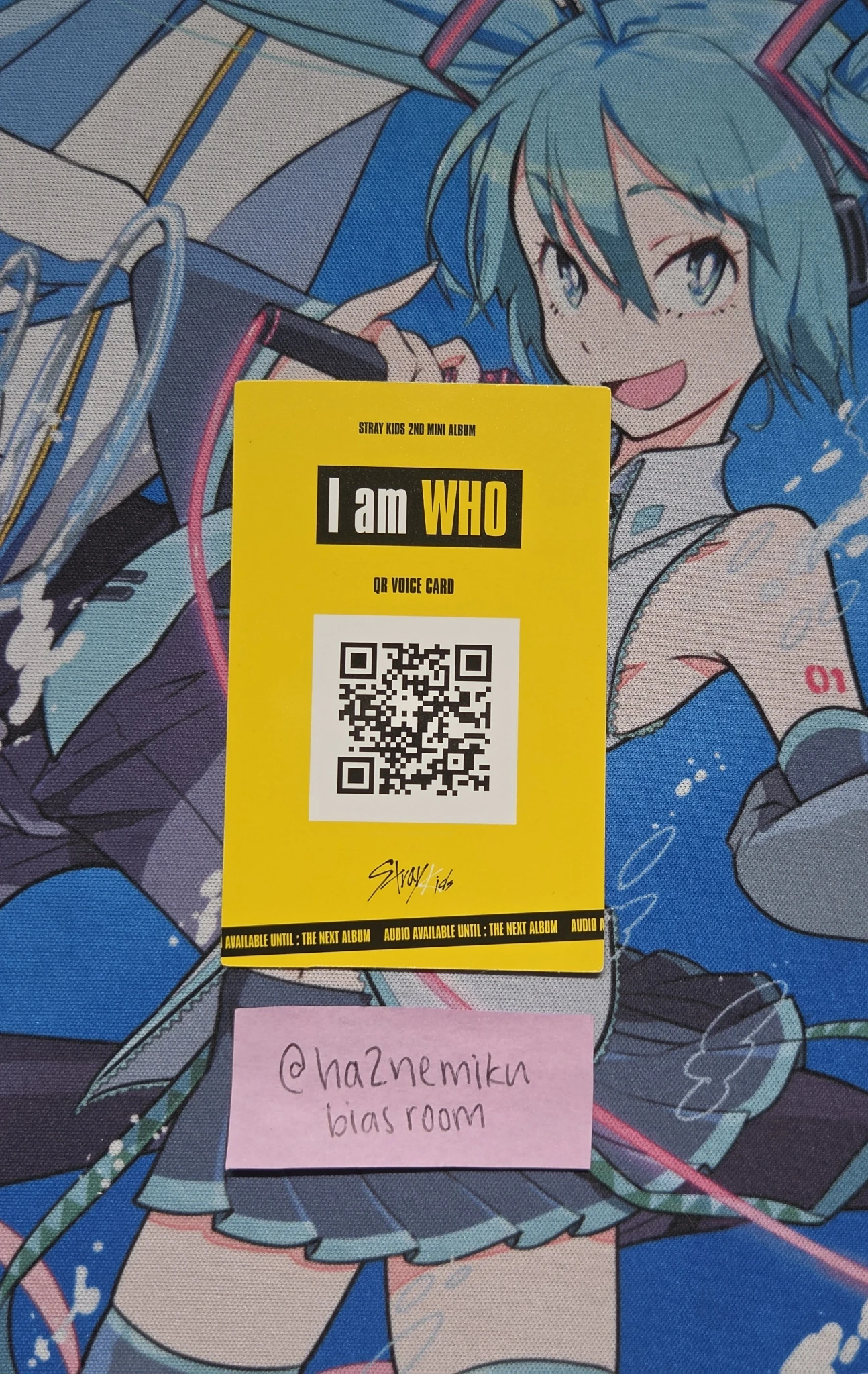 Stray Kids Bang Chan Stray Kids - Bang Chan - I am WHO? Album album photocard behind ver. listing photo 2