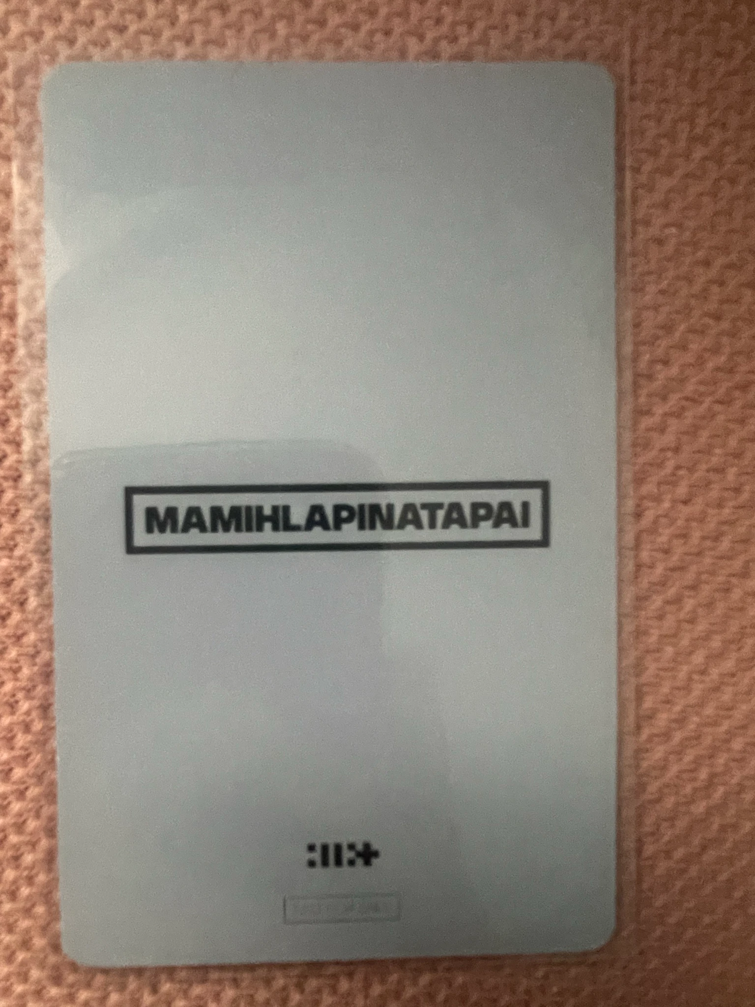 ILLIT Minju ILLIT - MAMIHLAPINATAPAI Album tsutaya pob (pre-order benefit) listing photo 2