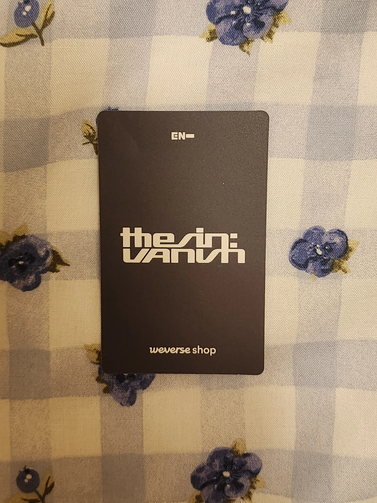 ENHYPEN Evan (Heeseung) ENHYPEN - Heeseung - THE SIN: VANISH Album pob (pre-order benefit) standard version weverse global shop (wvg) listing photo 2