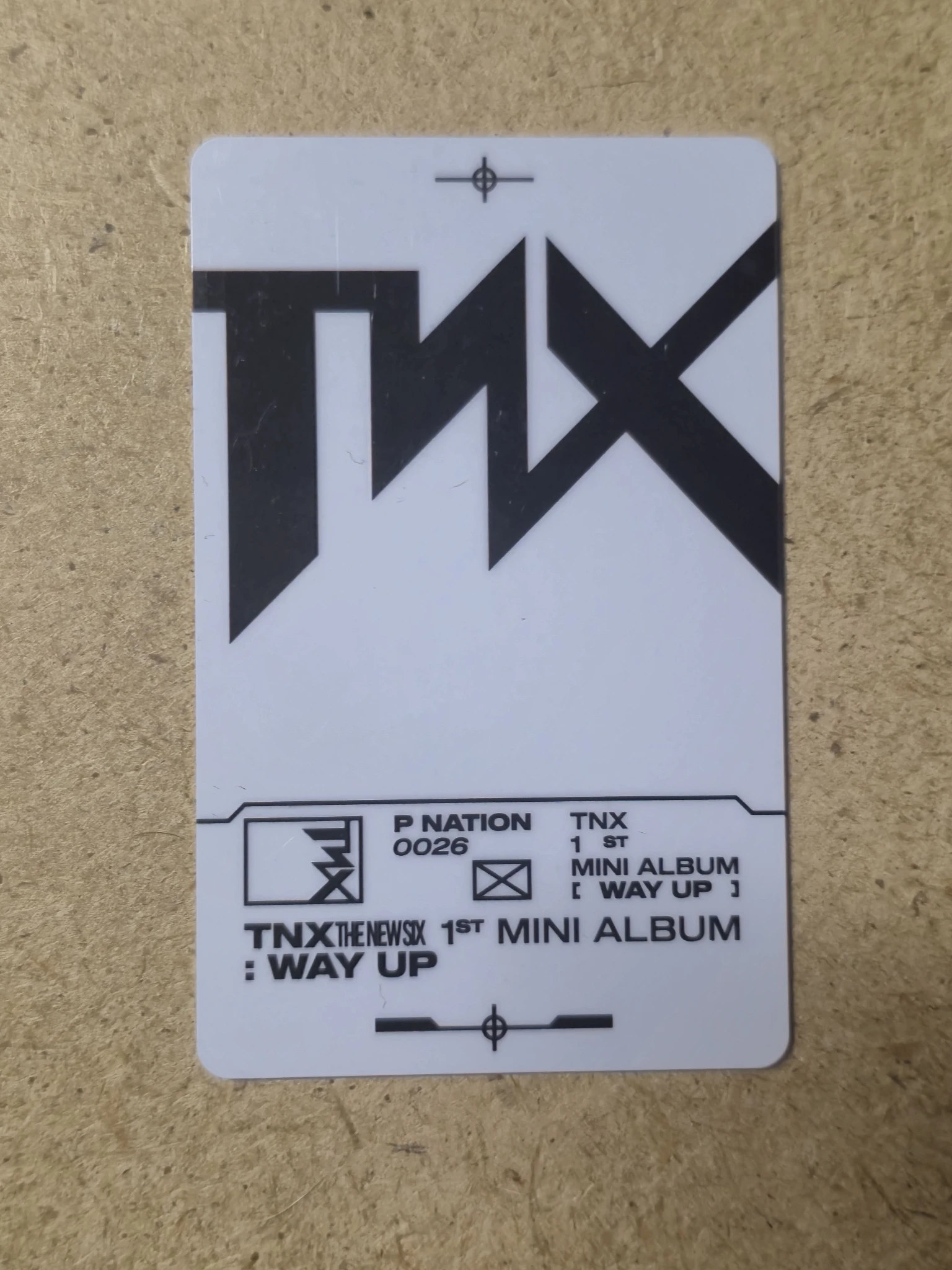 TNX Hyunsoo TNX - Hyunsoo - WAY UP  Album album photocard id card listing photo 2
