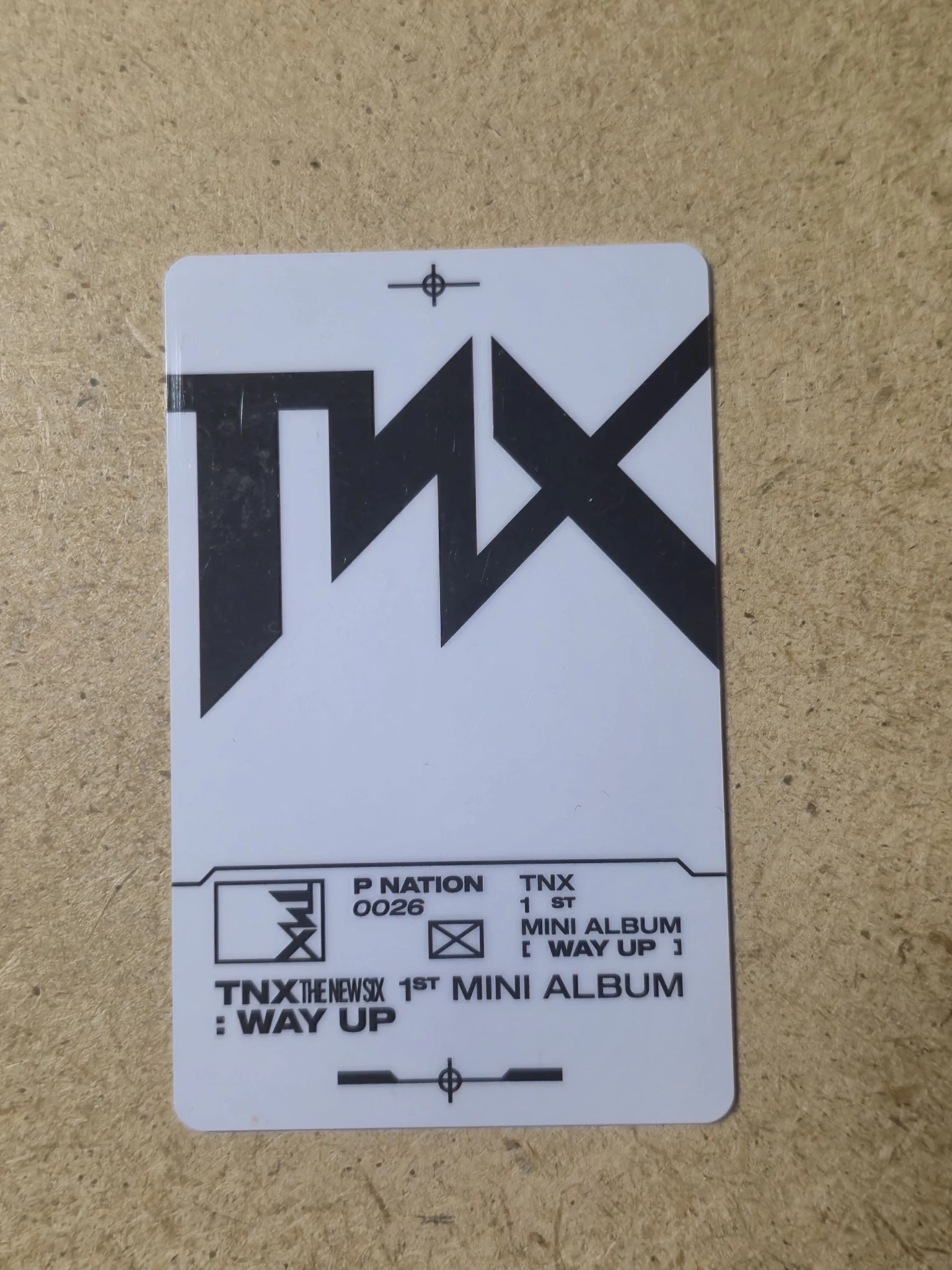TNX Sungjun TNX - Sungjun - WAY UP  Album album photocard id card listing photo 2