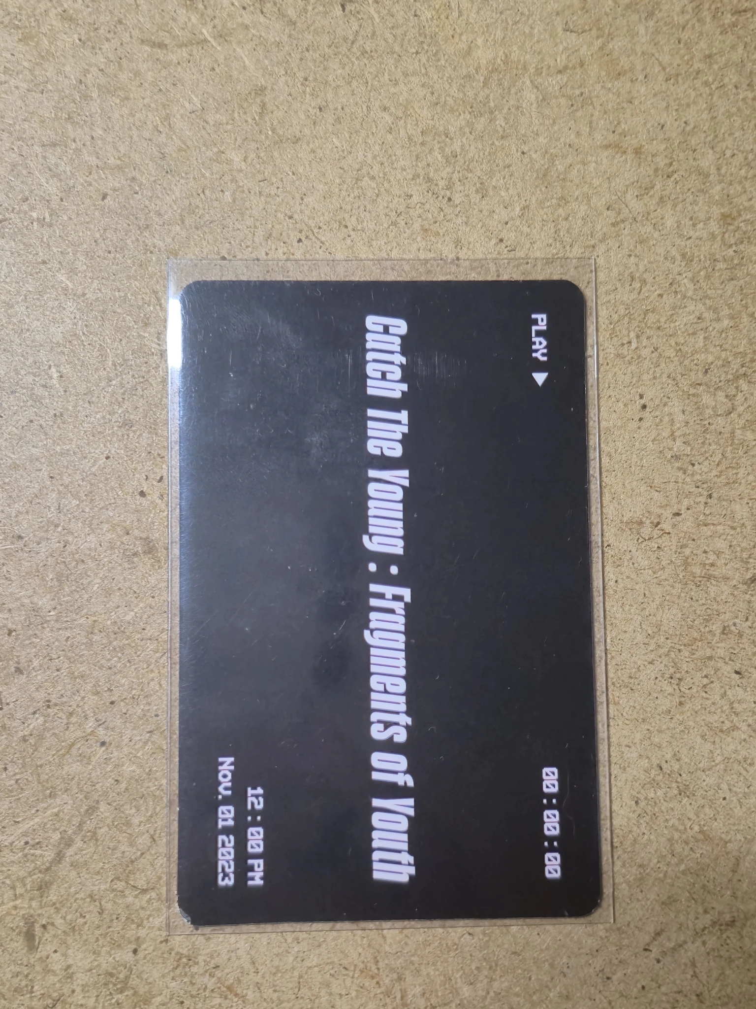 CATCH THE YOUNG Junyong CATCH THE YOUNG - Junyong - Catch The Young : Fragments of Youth Album album photocard listing photo 2