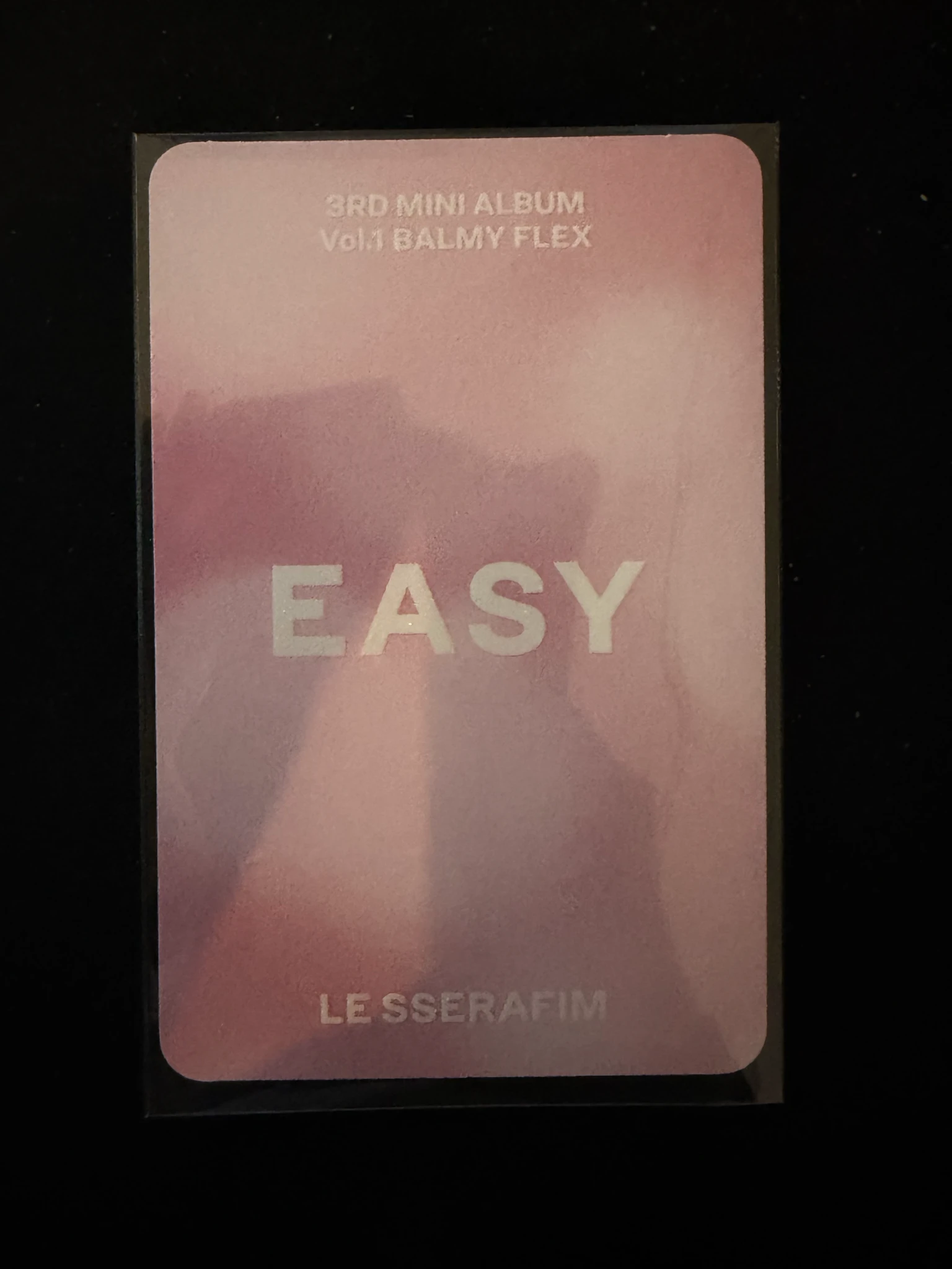 LE SSERAFIM Huh Yunjin LE SSERAFIM - Huh Yunjin - EASY Album listing photo 2