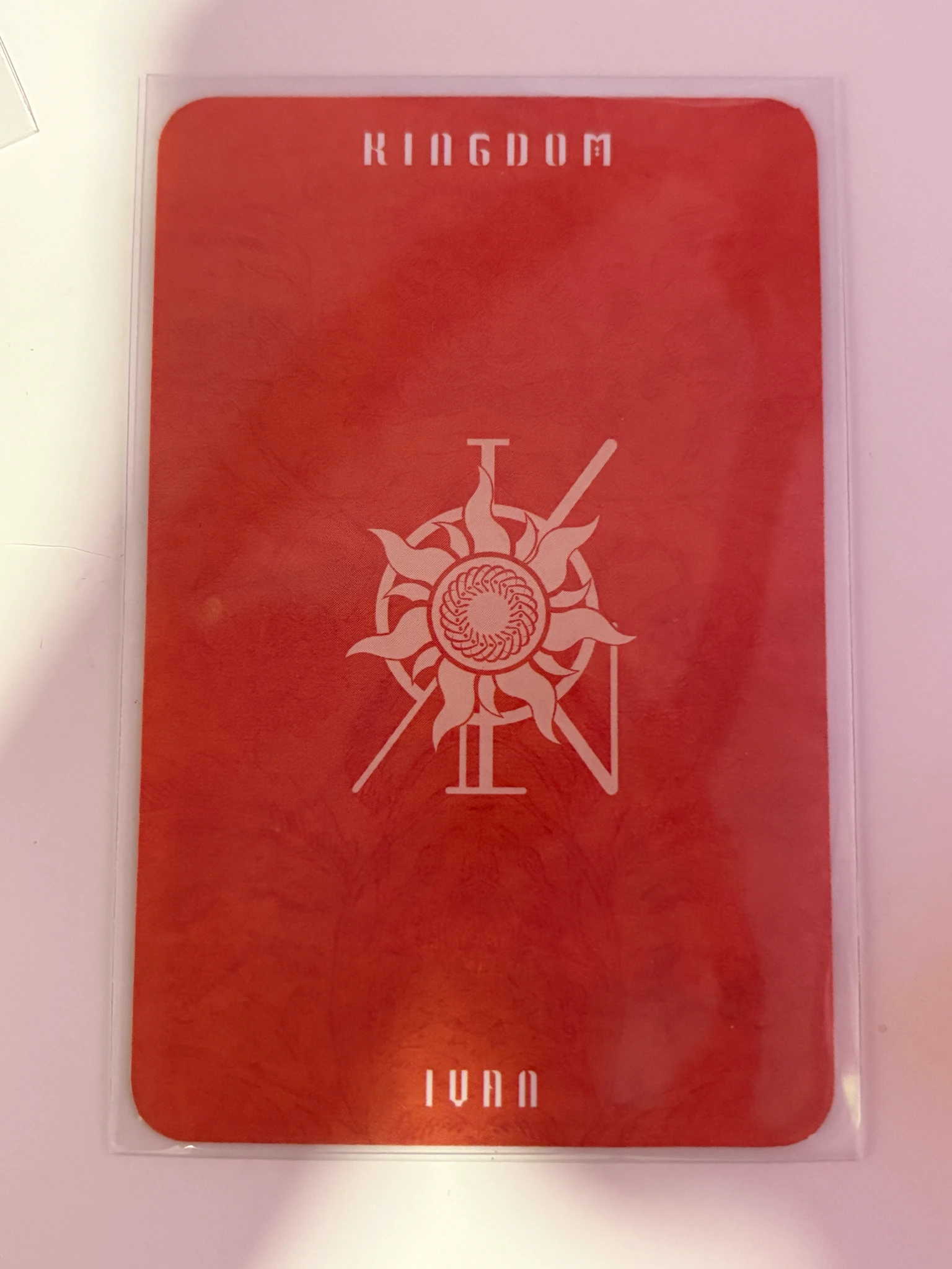 The KingDom Ivan The Kingdom - Ivan - History of Kingdom : PartⅦ. Jahan Album album photocard fatalistic version listing photo 2