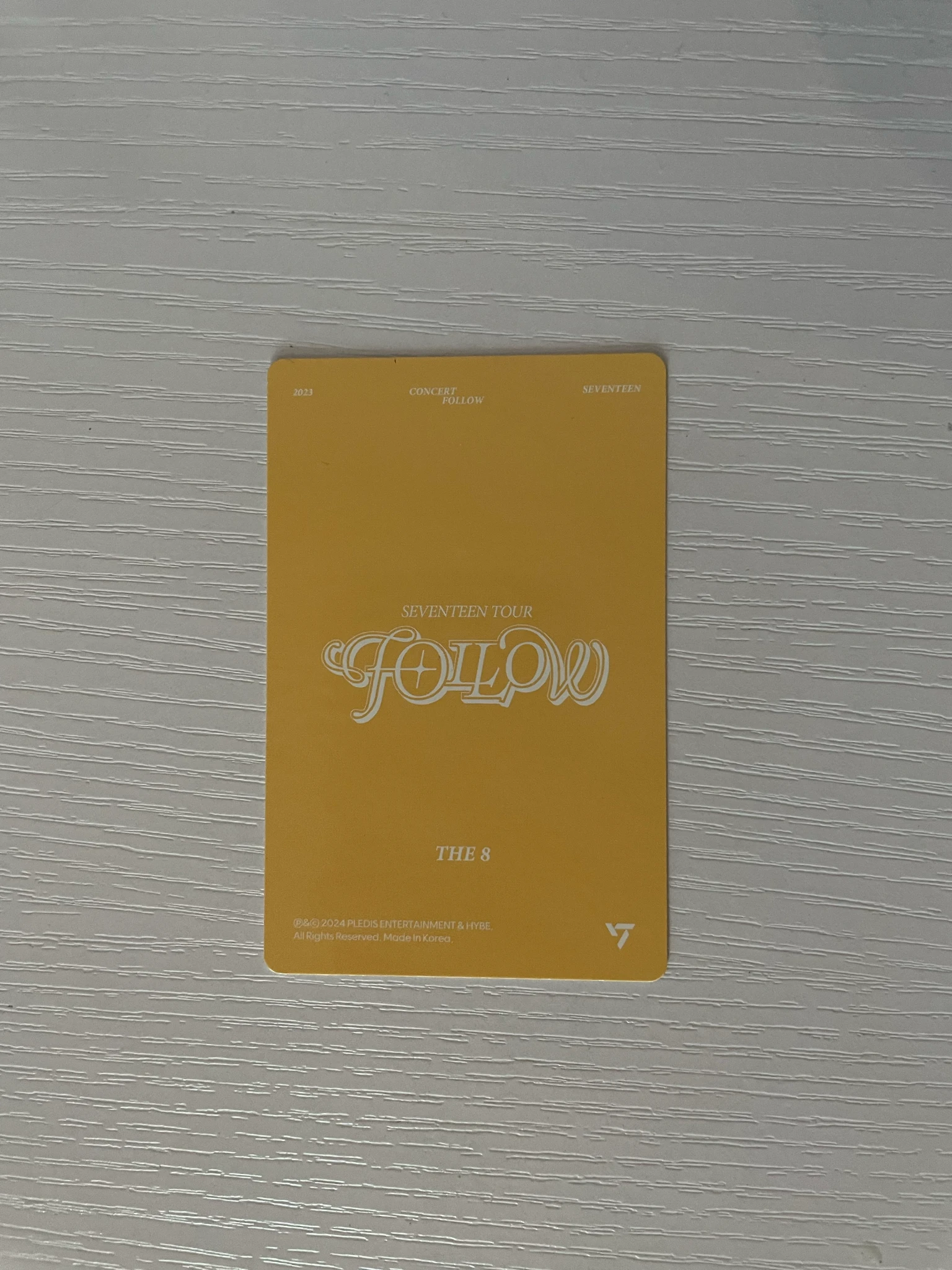 SEVENTEEN The8 SEVENTEEN - The8 - [Follow] Tour Event digicode version seoul listing photo 2
