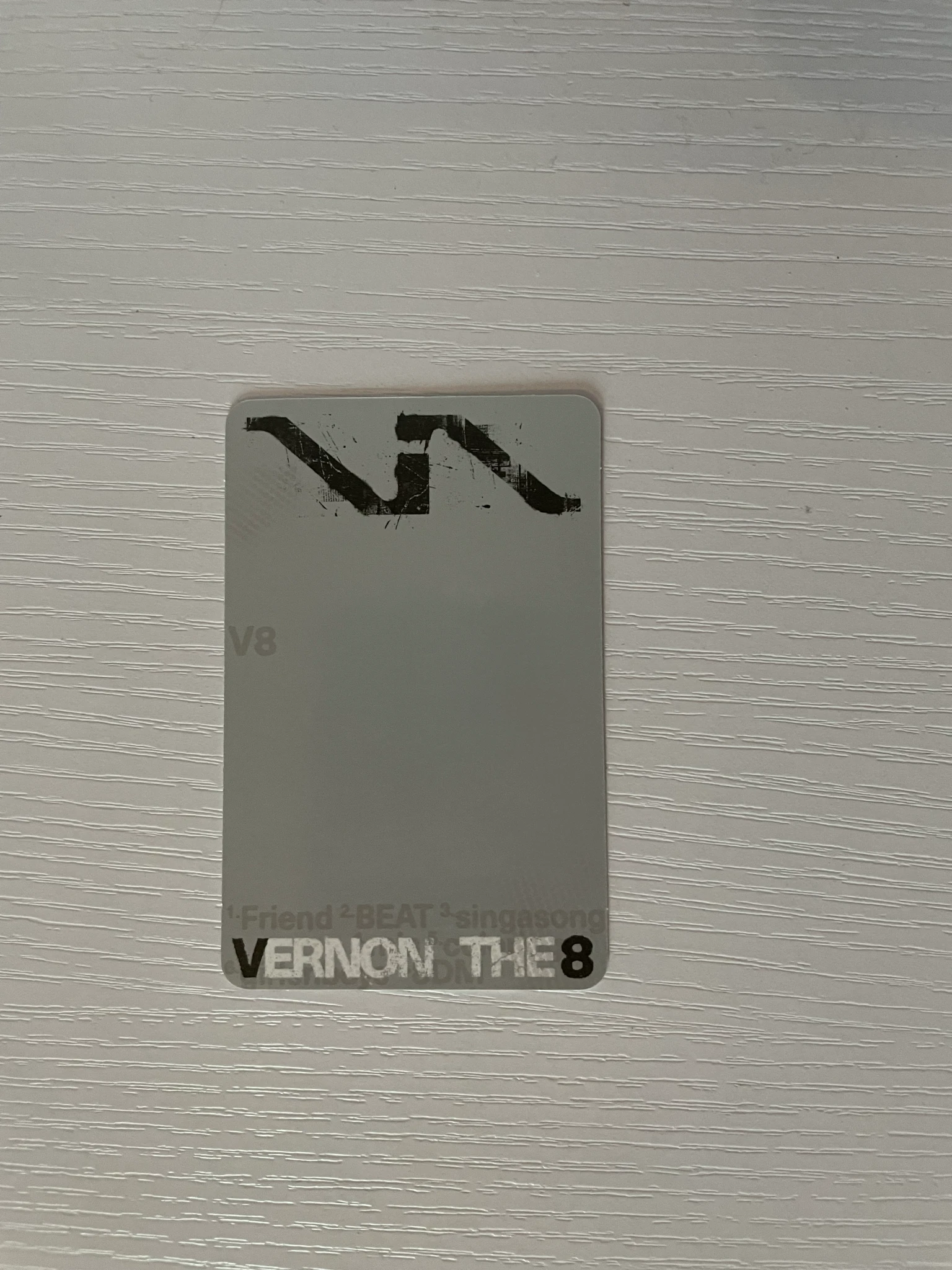 SEVENTEEN The8 SEVENTEEN - The8 - V8 Album album photocard compact version listing photo 2
