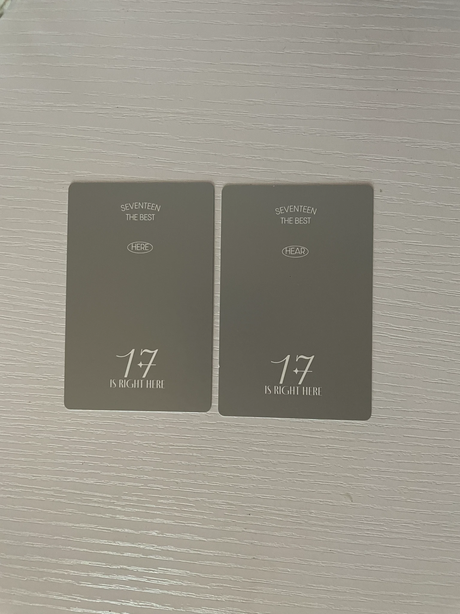 SEVENTEEN Vernon SEVENTEEN - Vernon - 17 IS RIGHT HERE Album here version listing photo 2