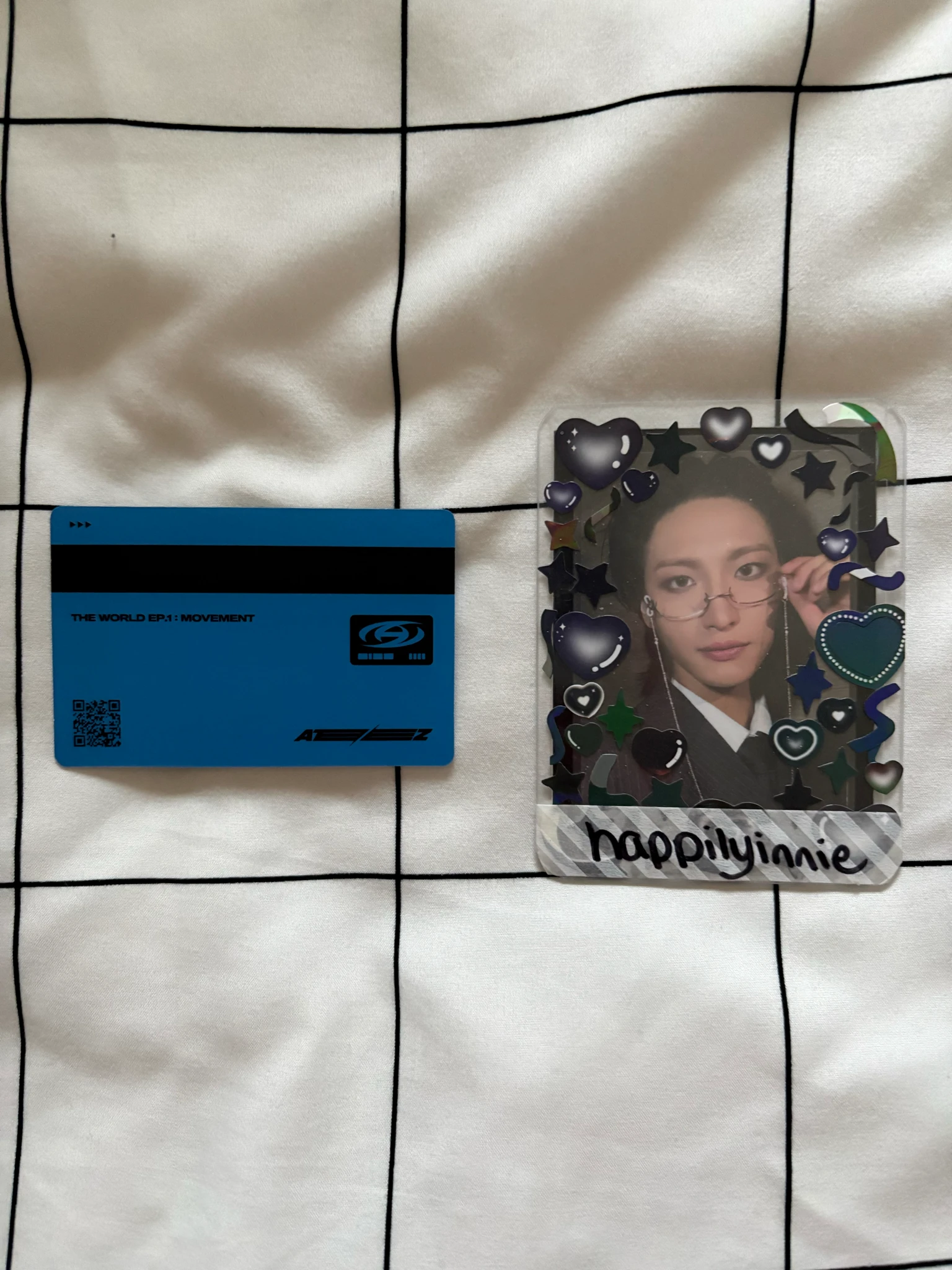 ATEEZ Yunho ATEEZ - Yunho - THE WORLD EP.1 : MOVEMENT Album album photocard A version id card listing photo 2